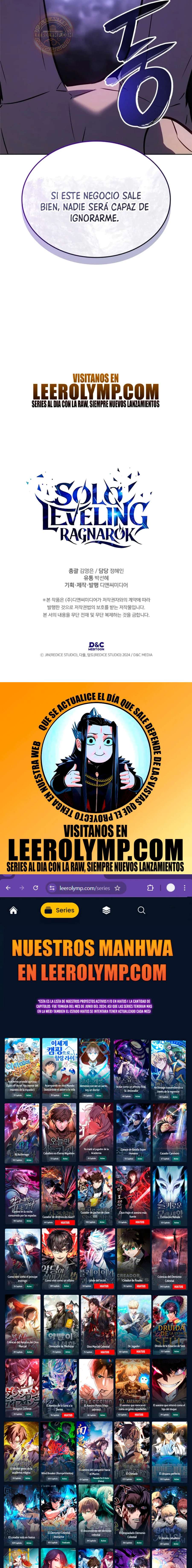 Read Solo Leveling  Ragnarok ES Manga Online