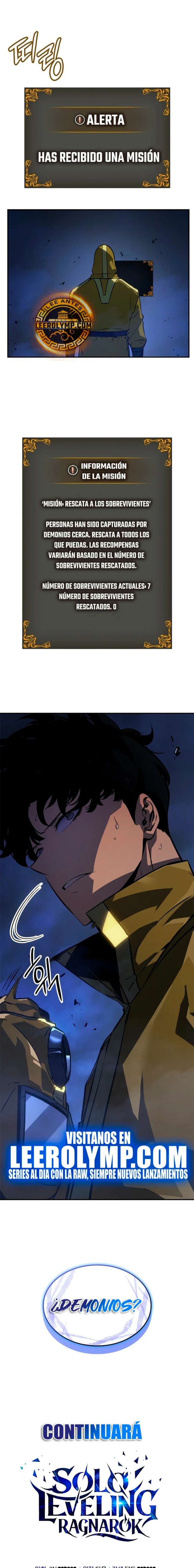 Read Solo Leveling  Ragnarok ES Manga Online