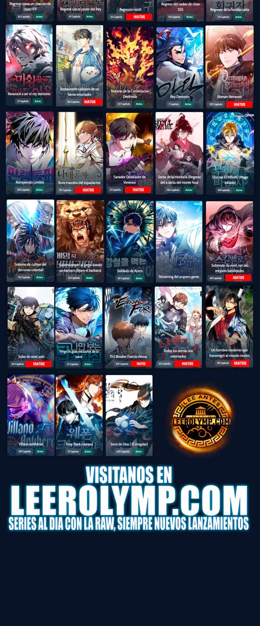 Read Solo Leveling  Ragnarok ES Manga Online