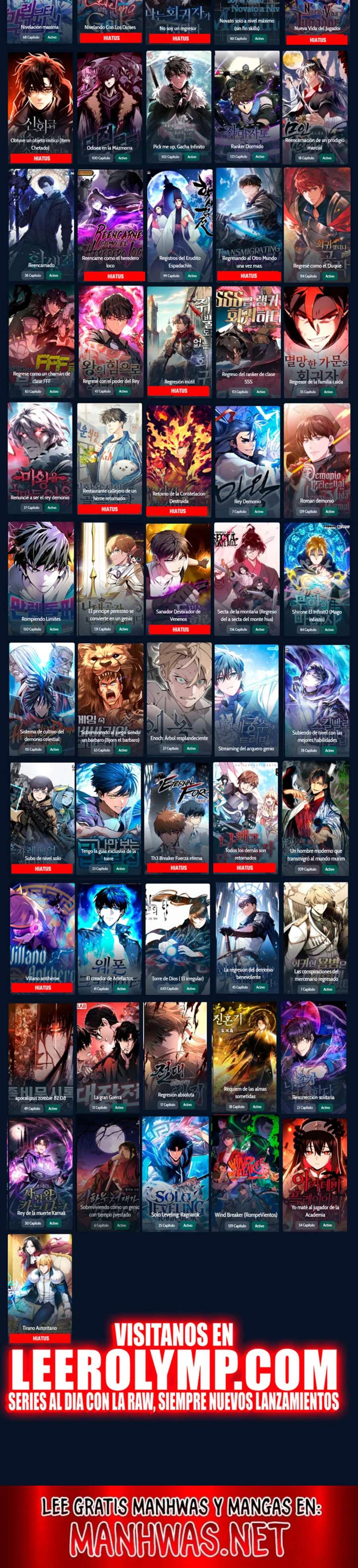 Read Solo Leveling  Ragnarok ES Manga Online