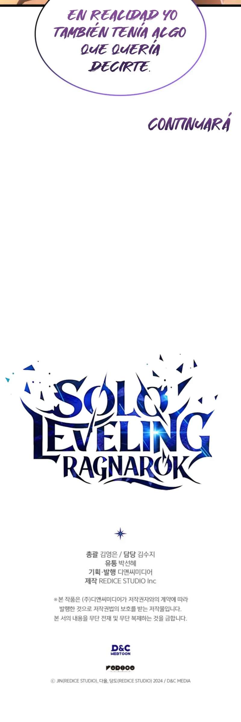 Read Solo Leveling  Ragnarok ES Manga Online