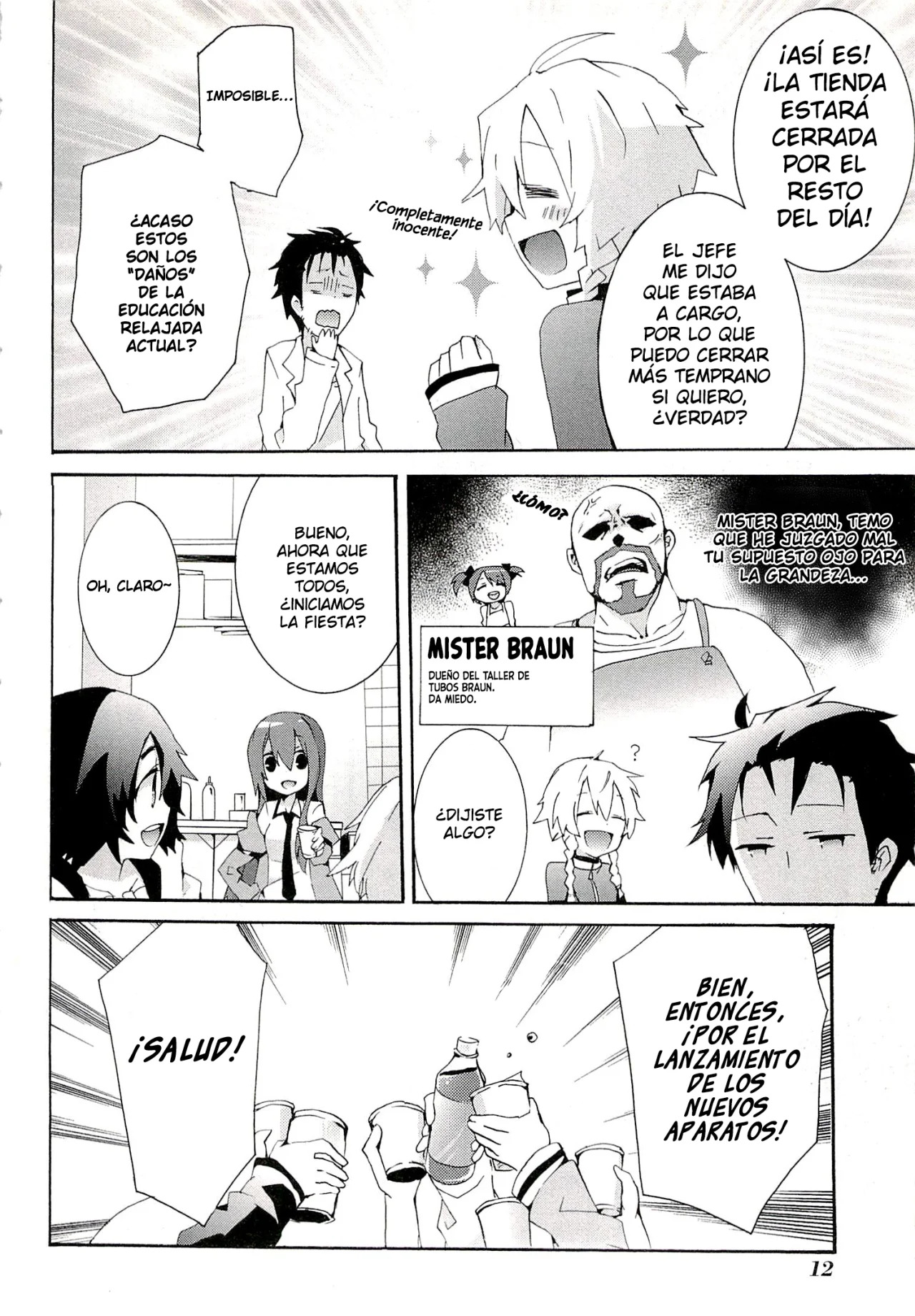 Read Steins Gate 0 ES Manga Online