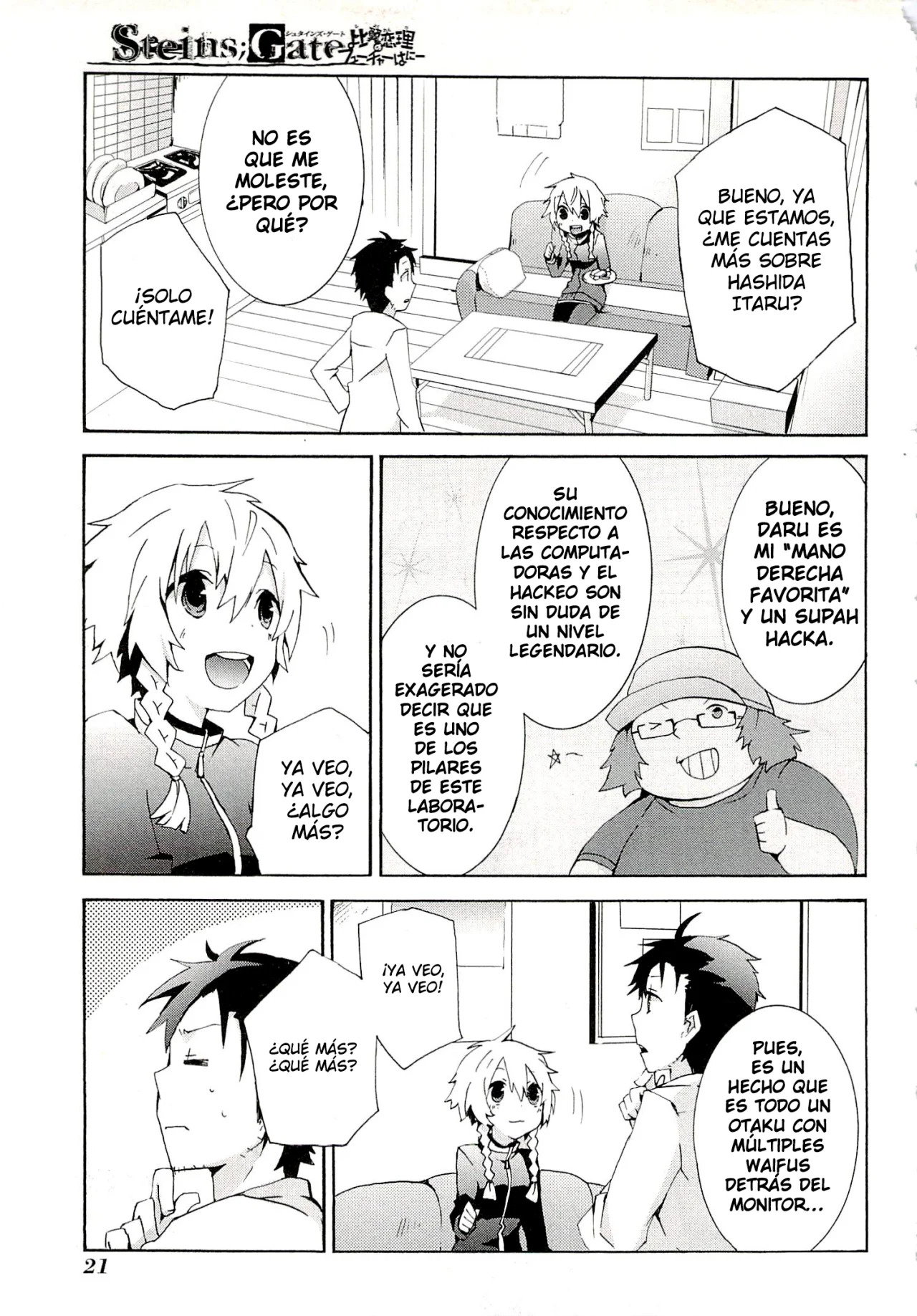 Read Steins Gate 0 ES Manga Online