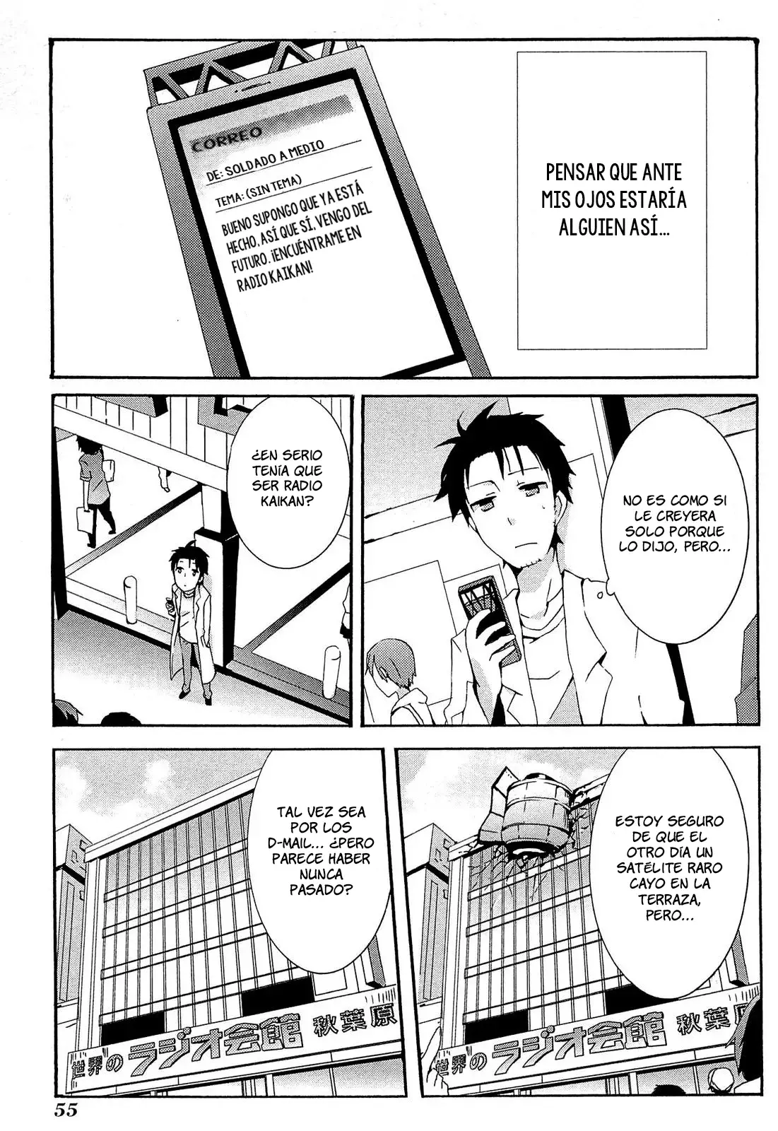 Read Steins Gate 0 ES Manga Online