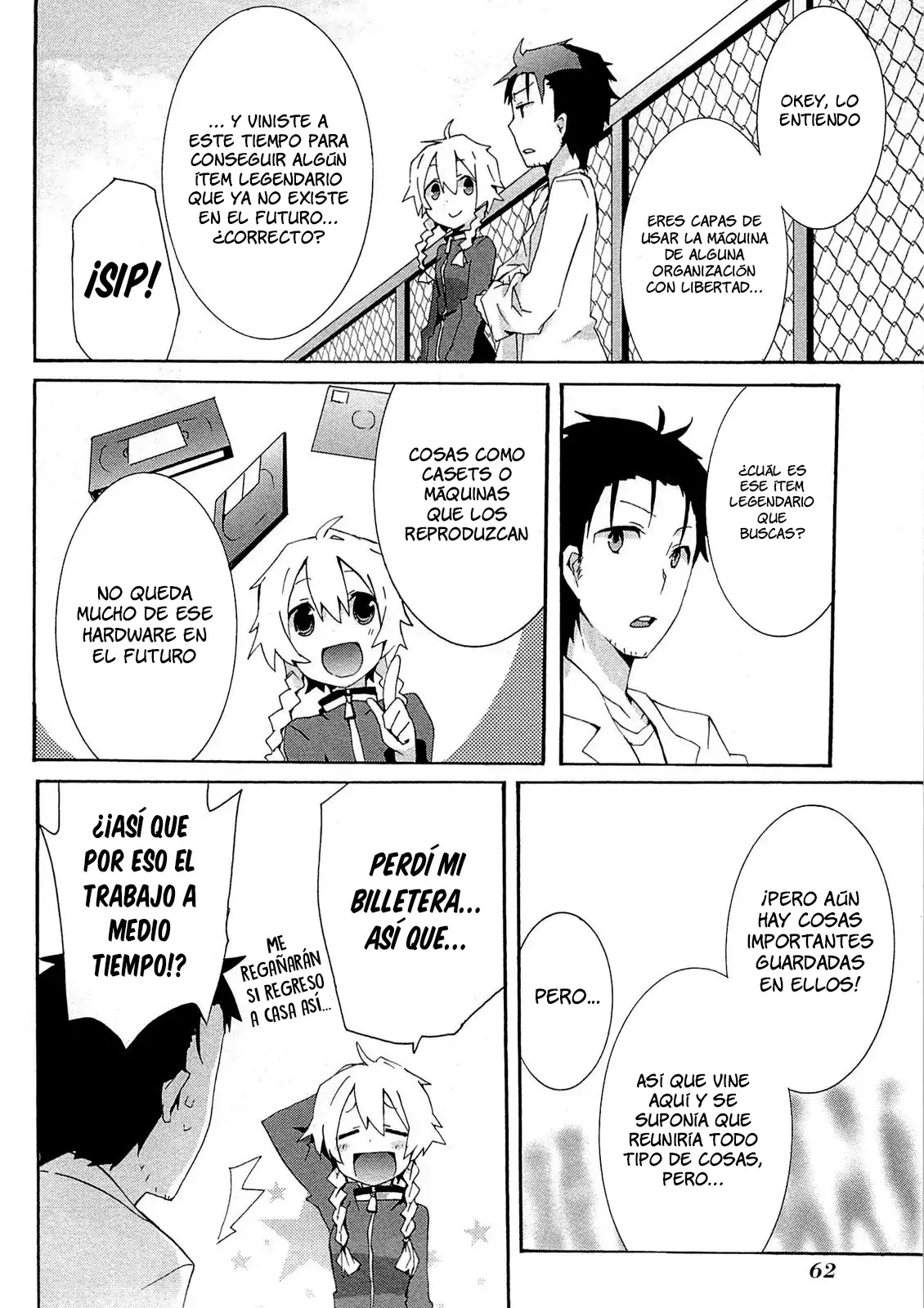 Read Steins Gate 0 ES Manga Online