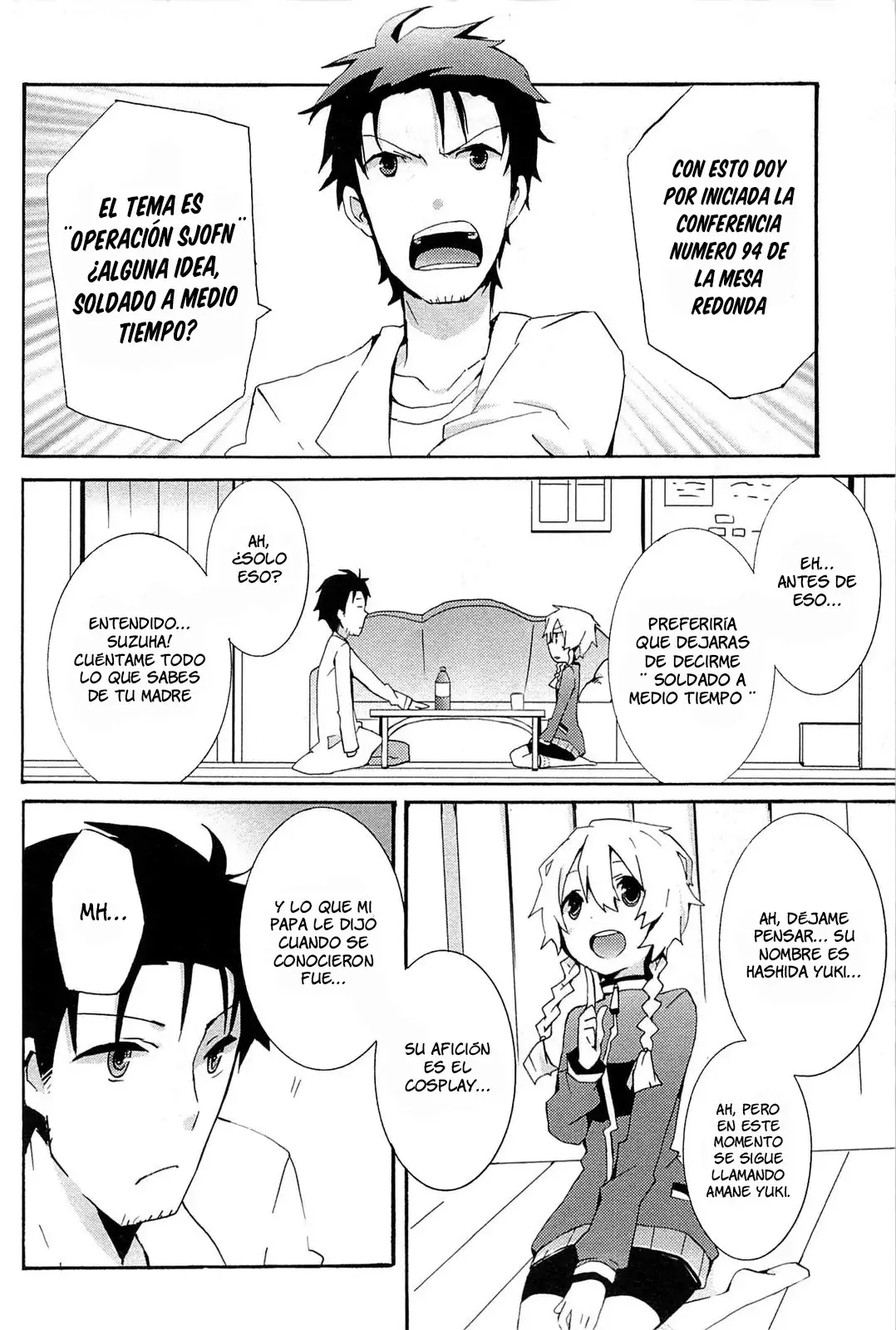 Read Steins Gate 0 ES Manga Online