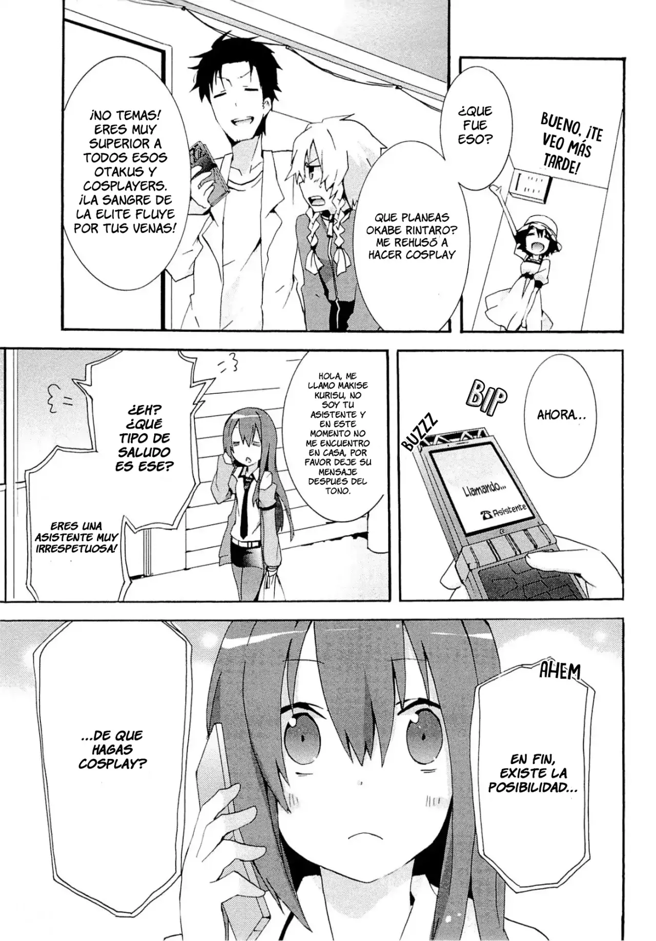 Read Steins Gate 0 ES Manga Online