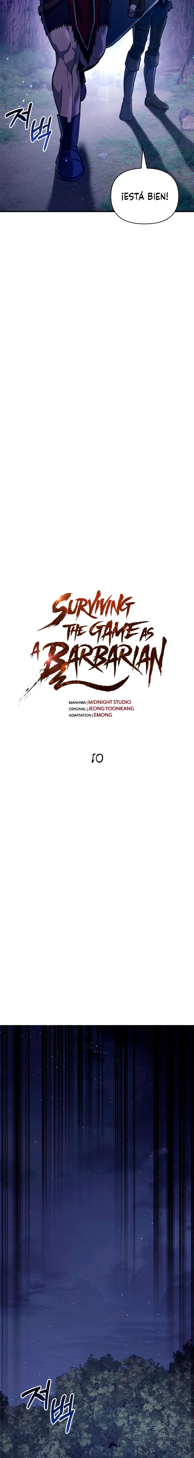Read Survive as a Barbarian in the Game ES Manga Online