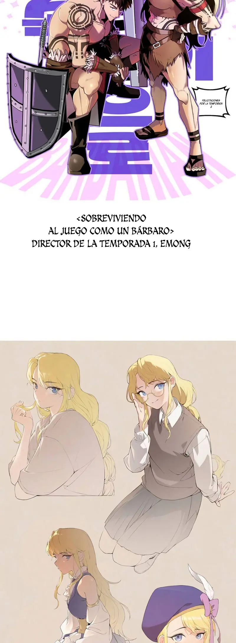 Read Survive as a Barbarian in the Game ES Manga Online