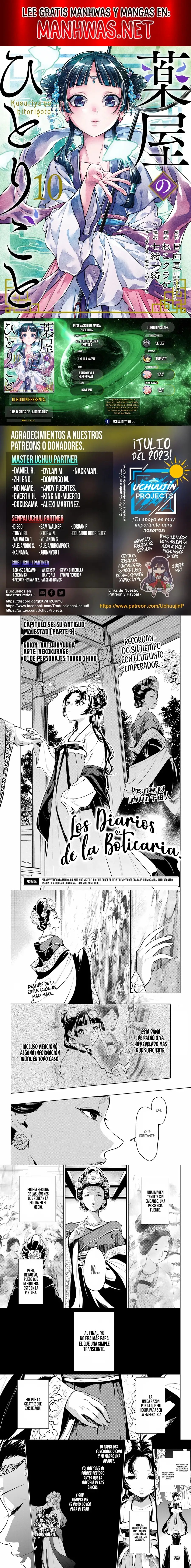 Read The Apothecary Diaries (Los Diarios de la Boticaria) ES Manga Online