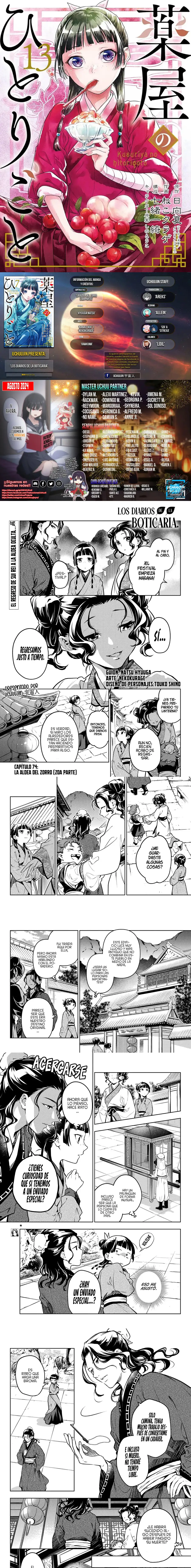 Read The Apothecary Diaries (Los Diarios de la Boticaria) ES Manga Online