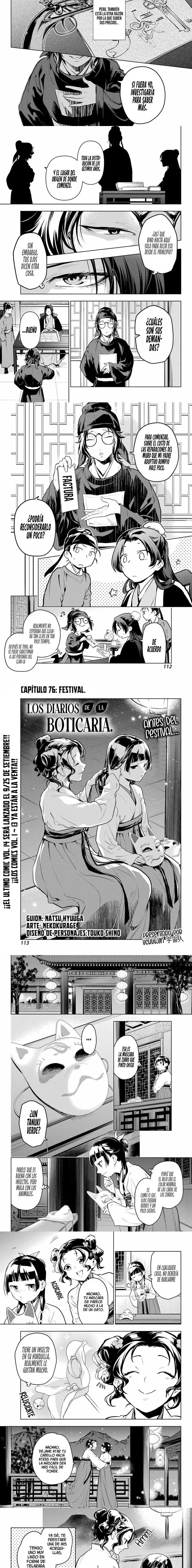 Read The Apothecary Diaries (Los Diarios de la Boticaria) ES Manga Online