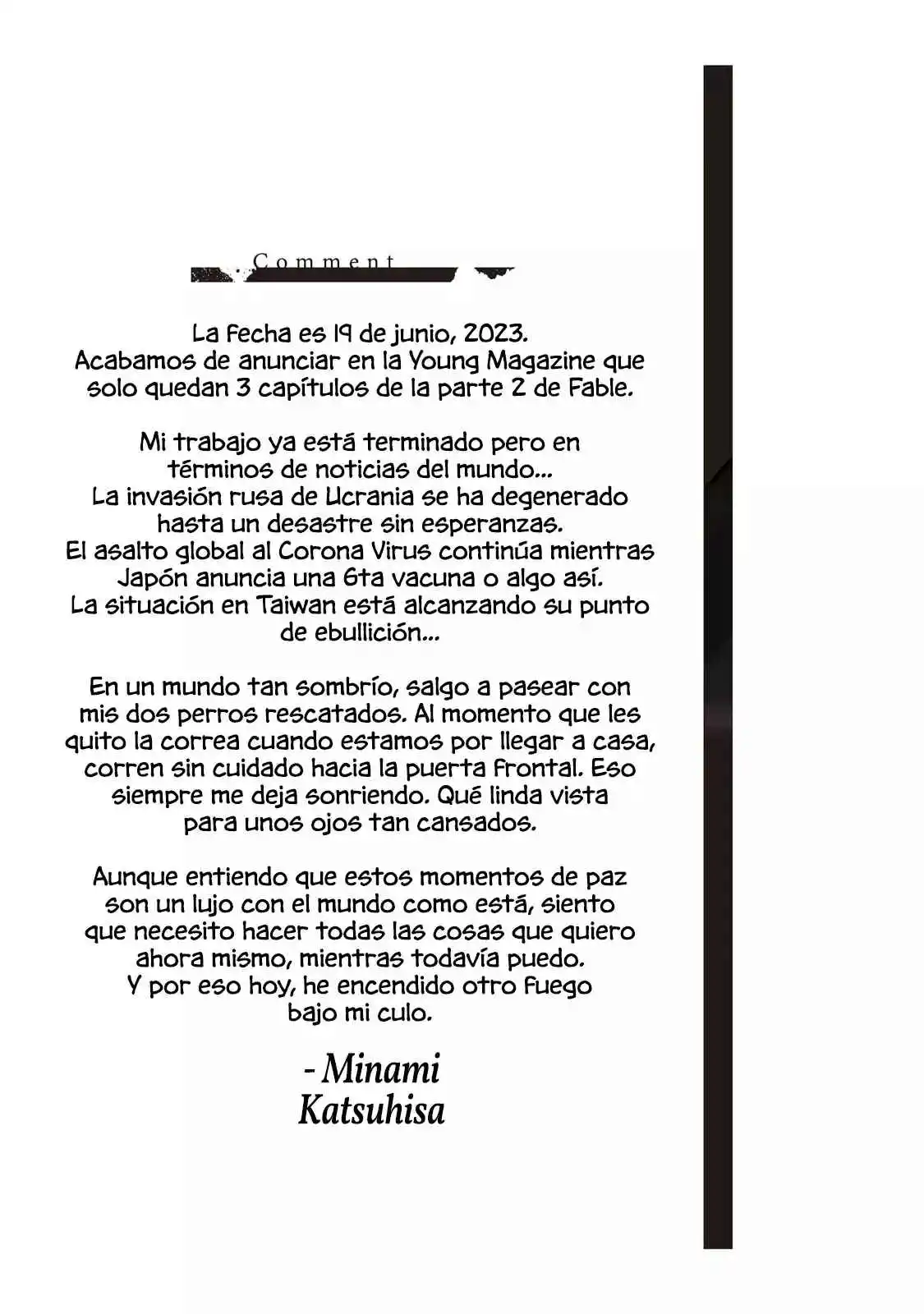 Read The Fable  The Second Contact ES Manga Online