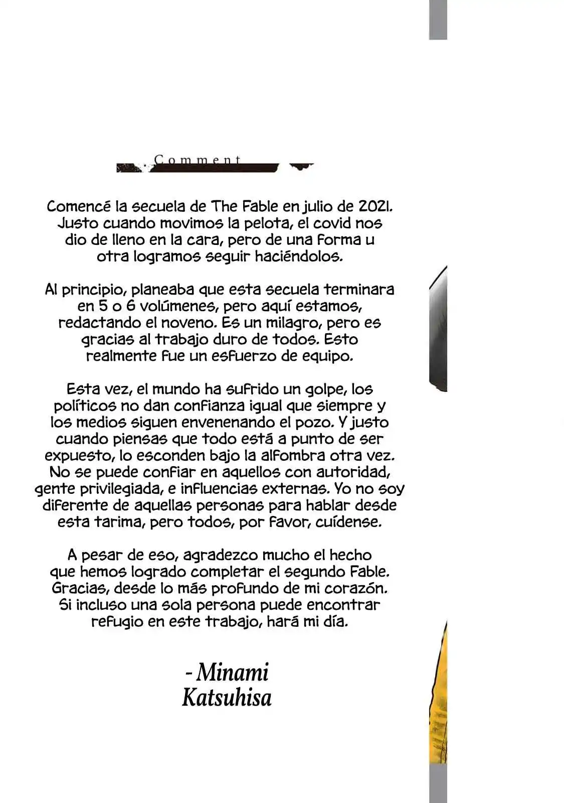 Read The Fable  The Second Contact ES Manga Online