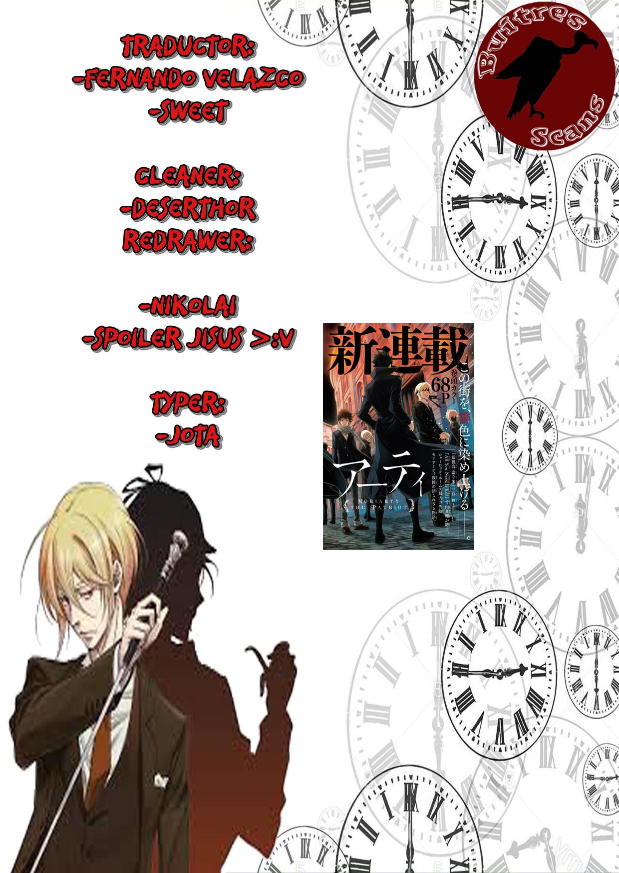 Read Yuukoku no Moriarty ES Manga Online