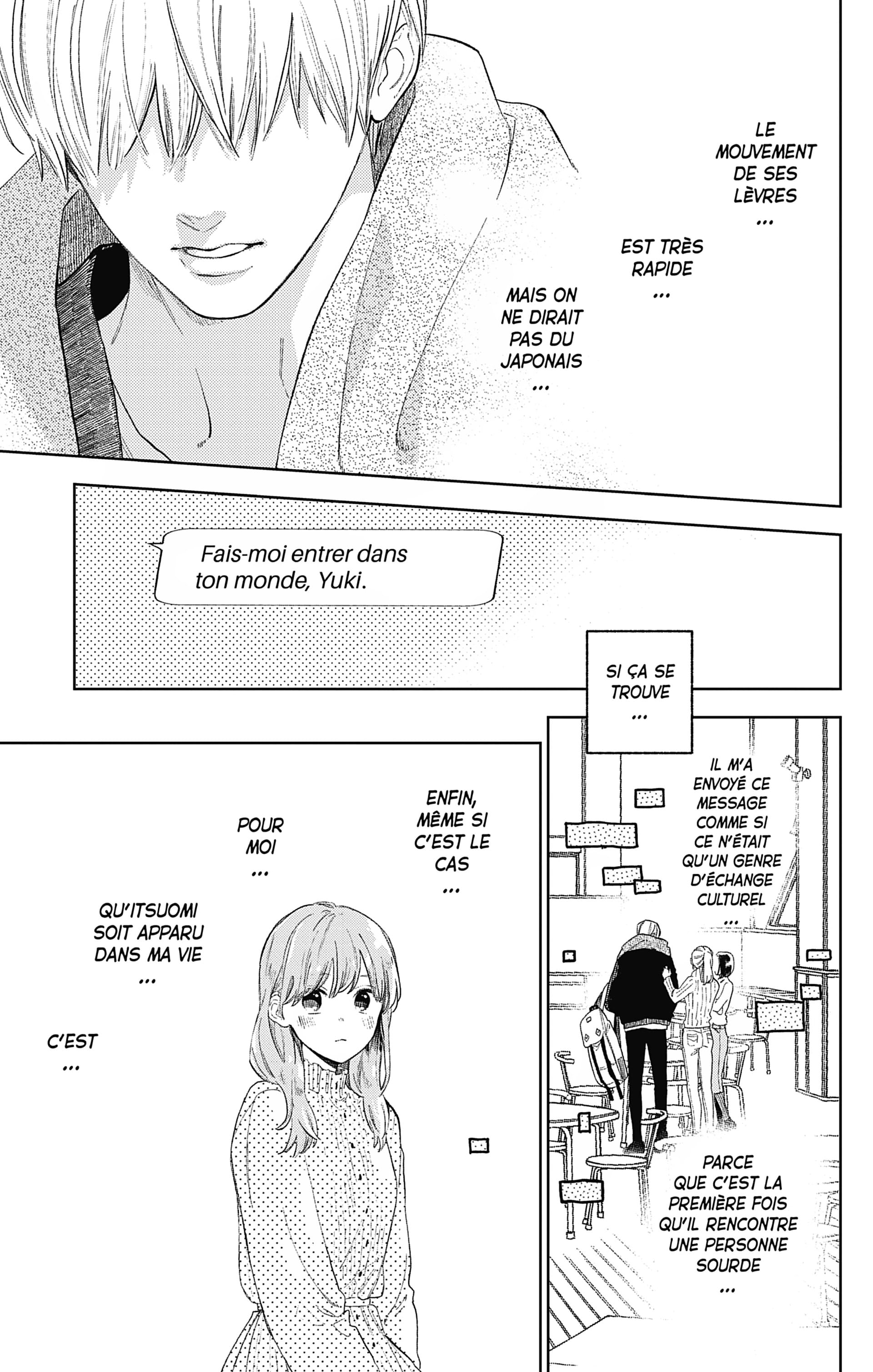 Read A sign of affection FR Manga Online