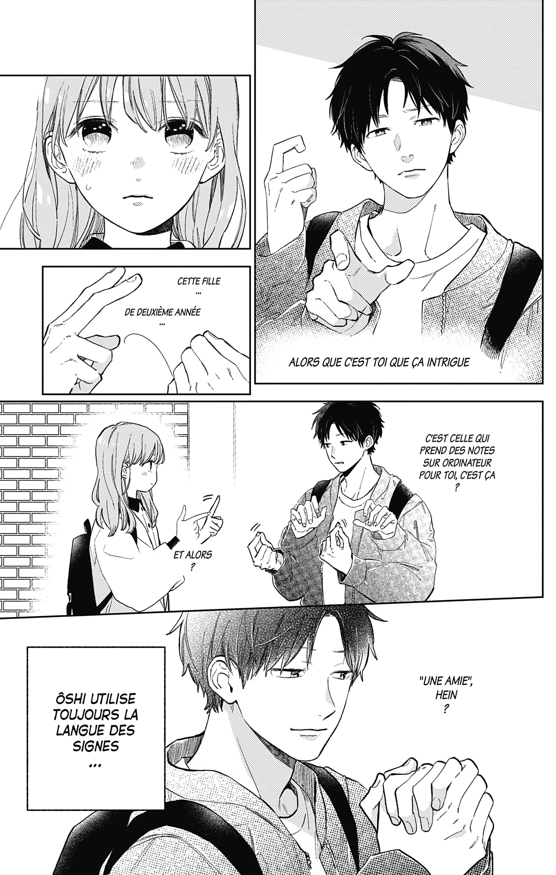 Read A sign of affection FR Manga Online