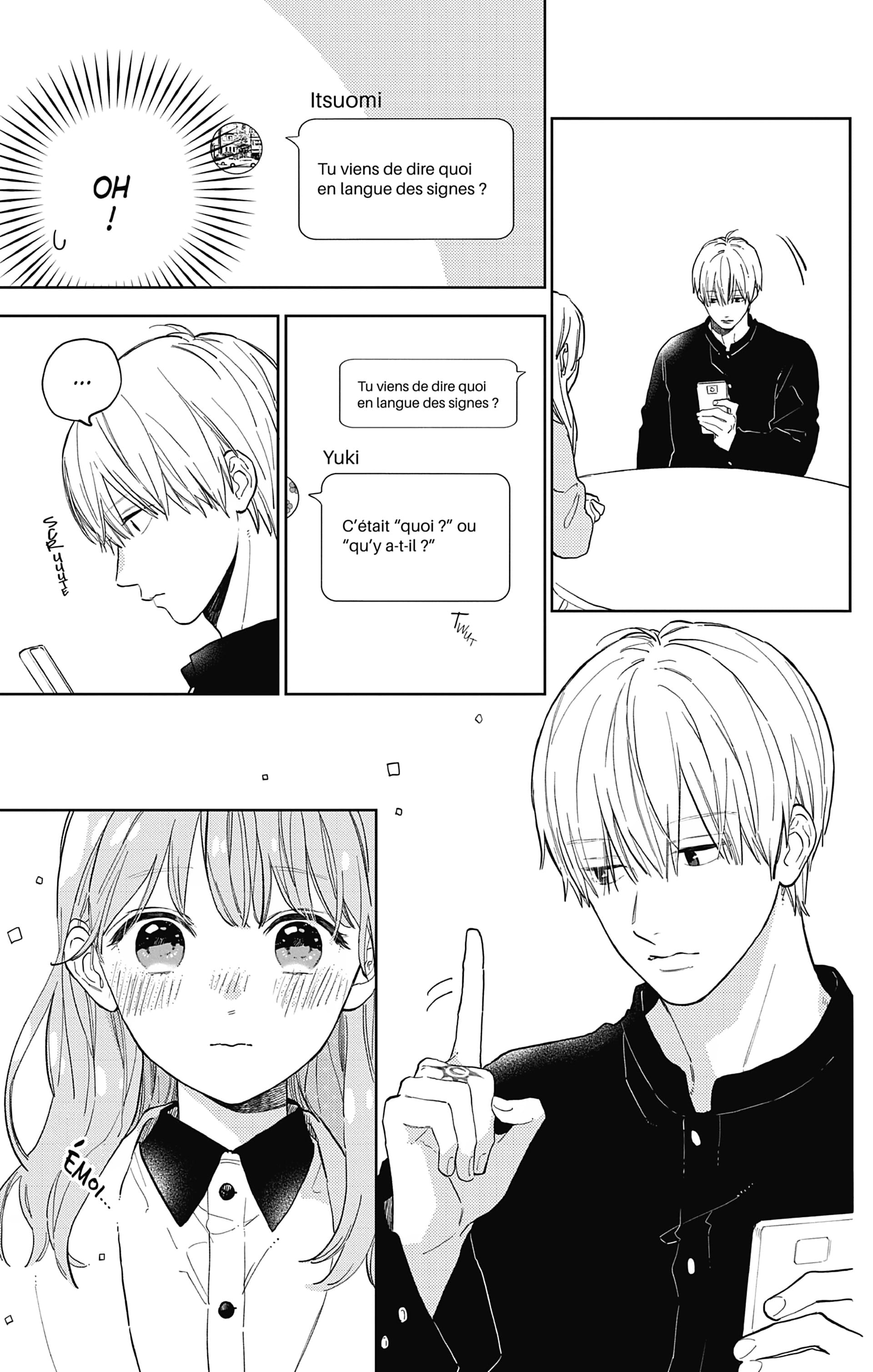 Read A sign of affection FR Manga Online