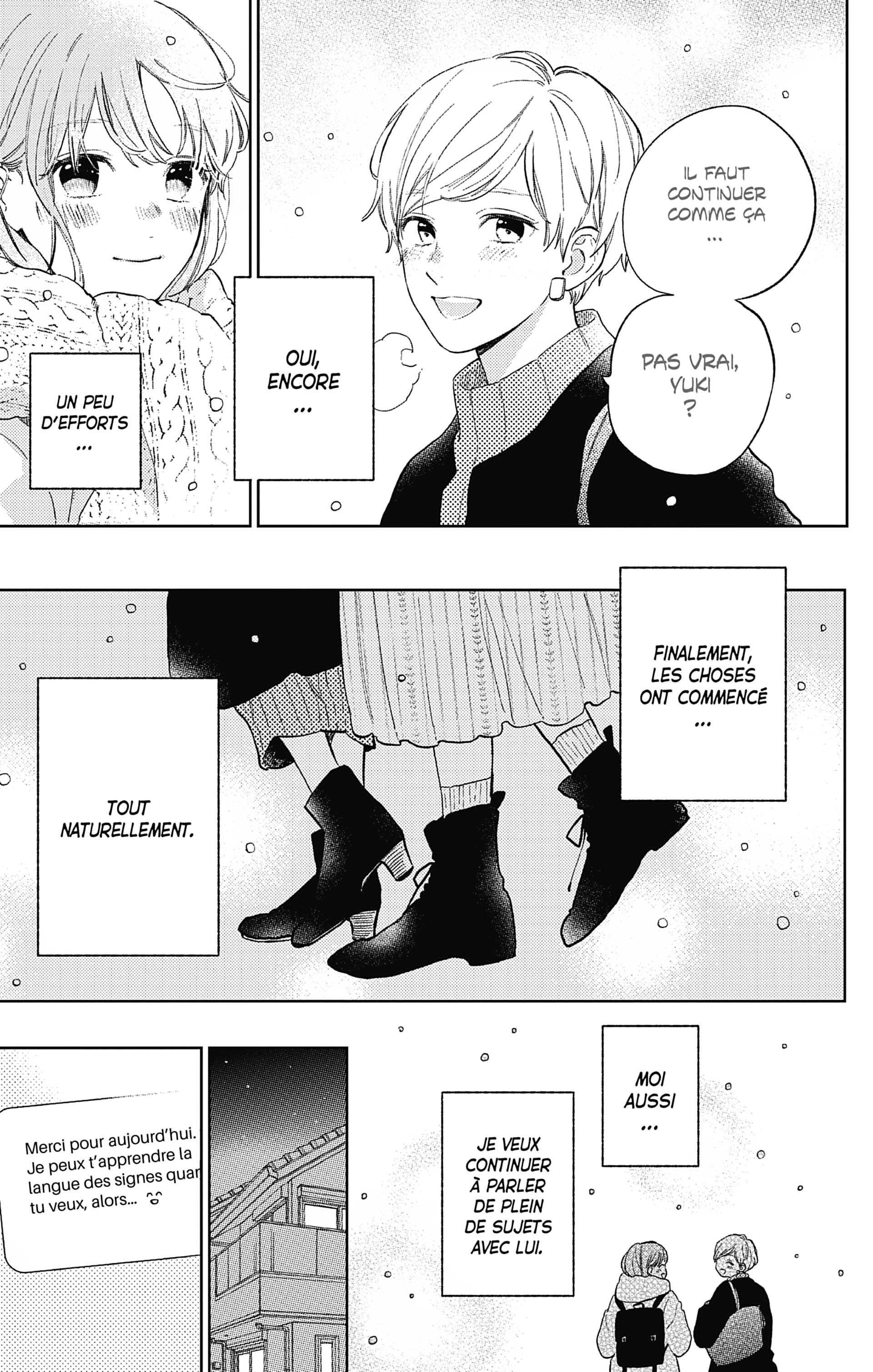 Read A sign of affection FR Manga Online