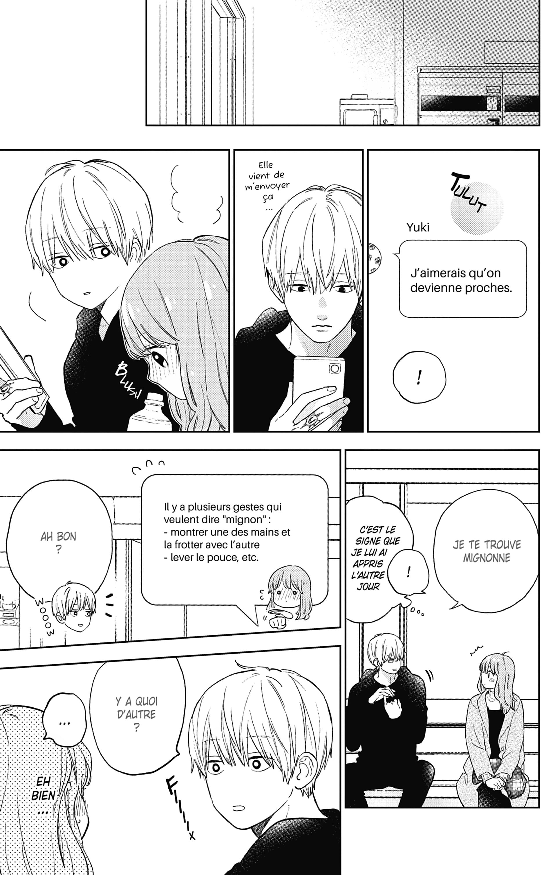 Read A sign of affection FR Manga Online
