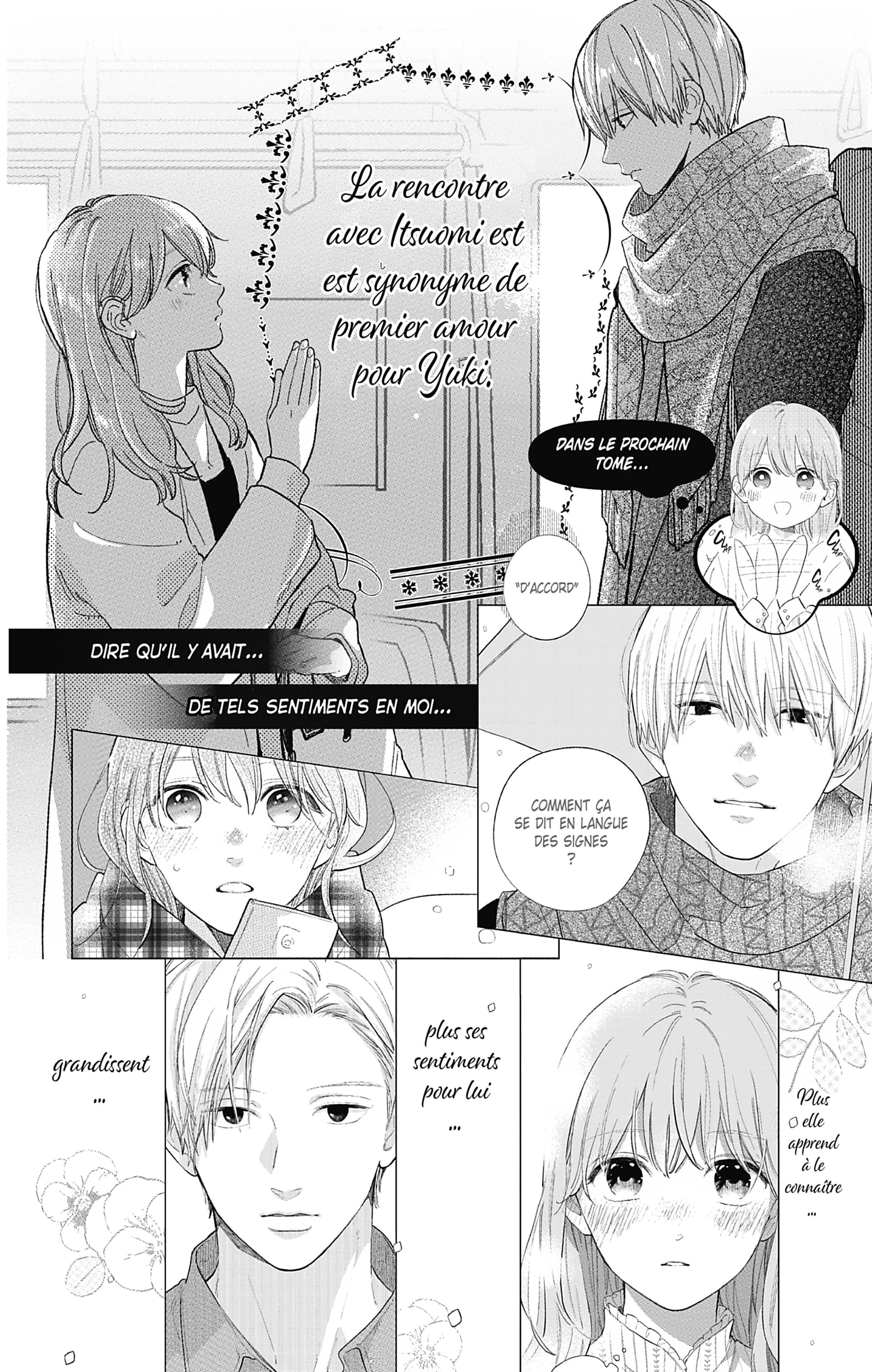 Read A sign of affection FR Manga Online