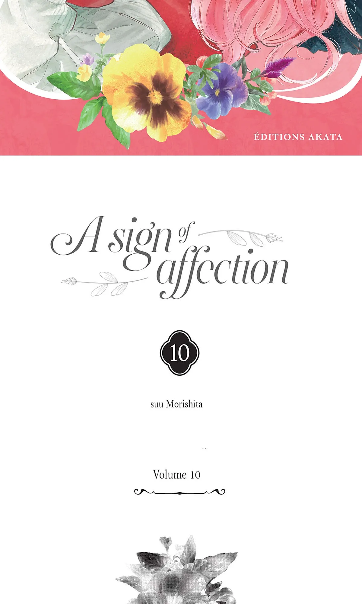 Read A sign of affection FR Manga Online