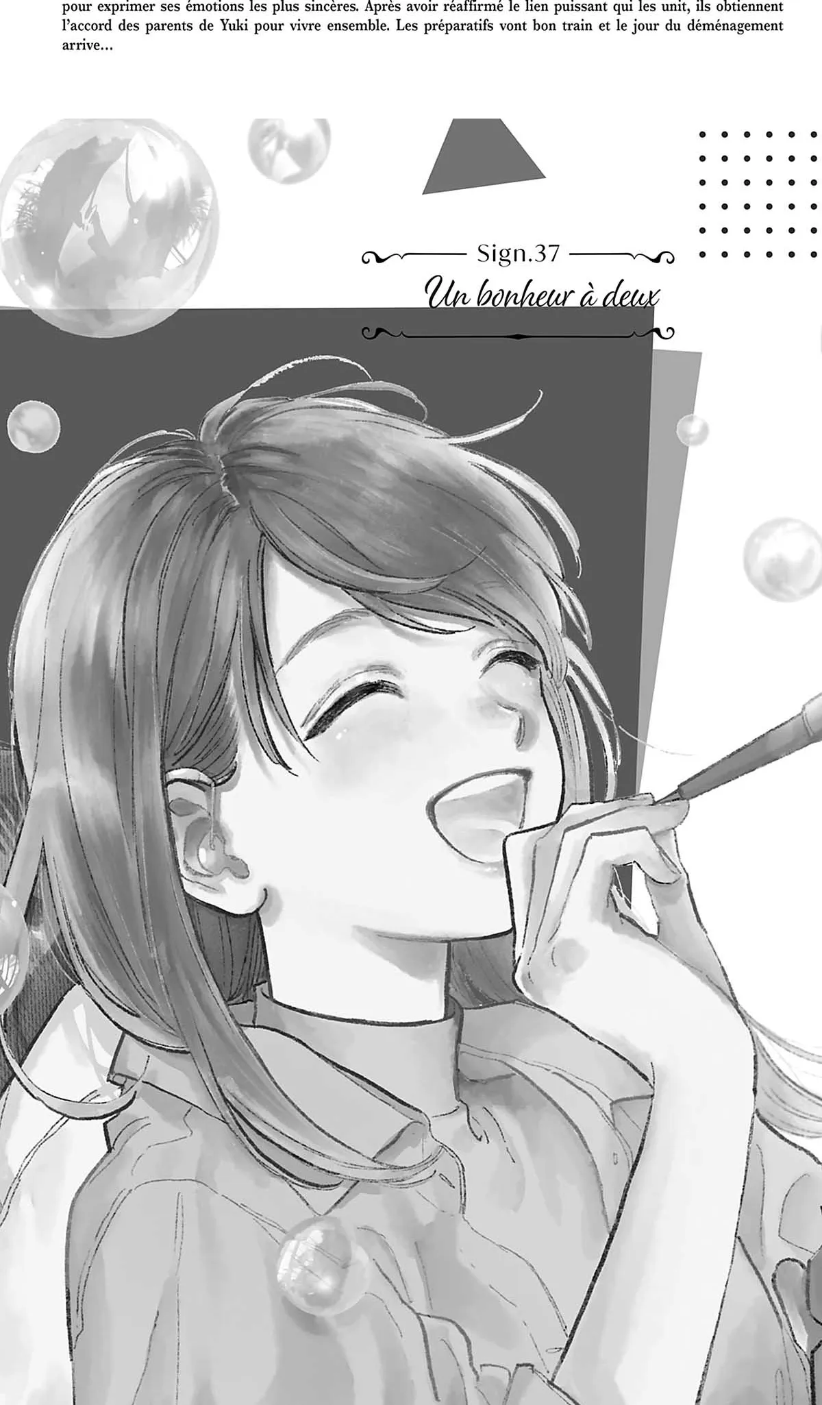 Read A sign of affection FR Manga Online