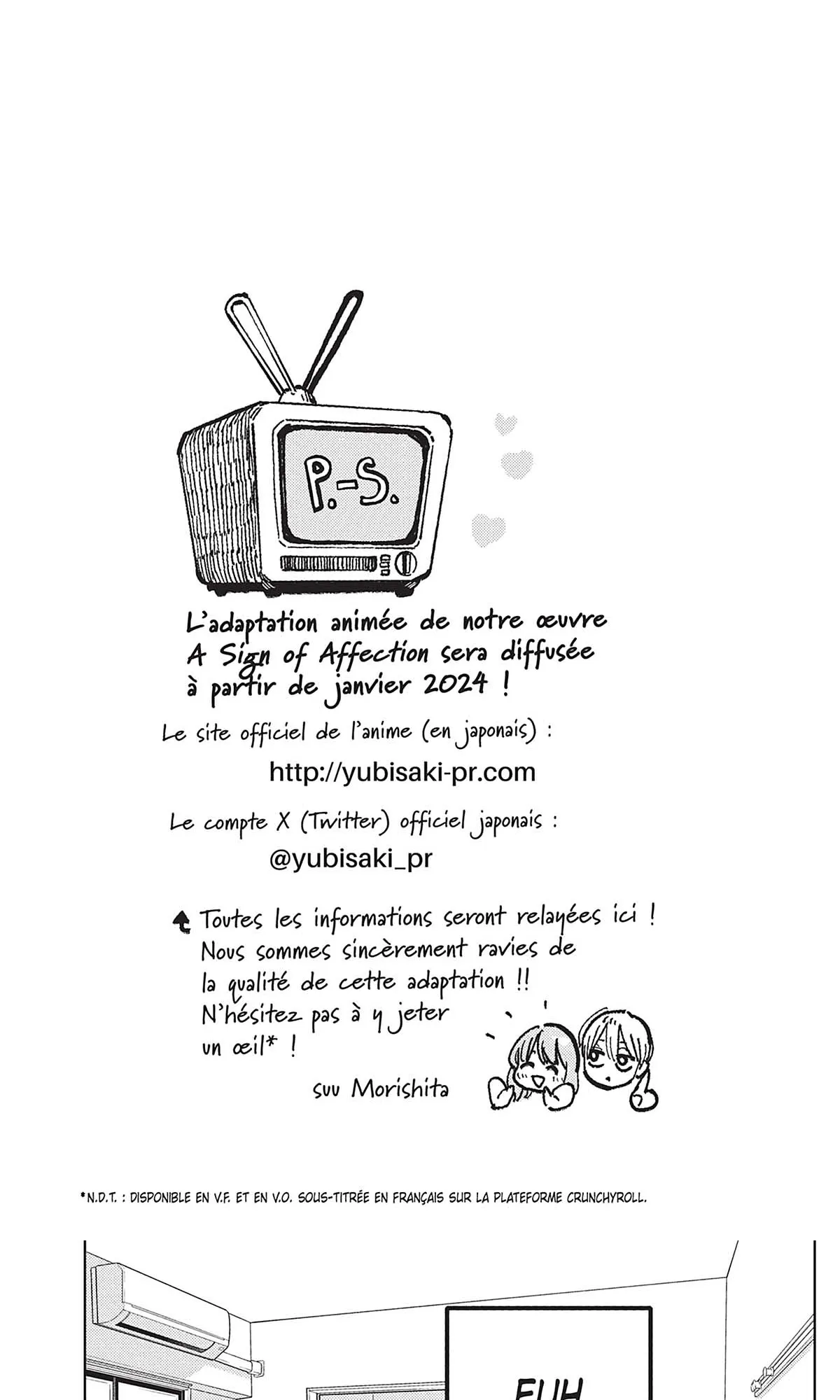 Read A sign of affection FR Manga Online