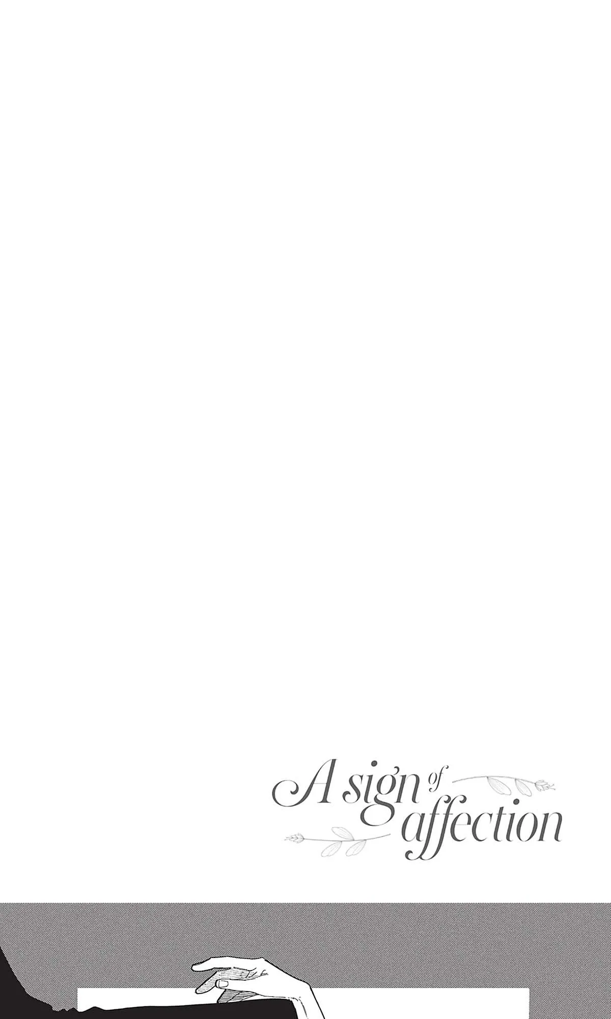 Read A sign of affection FR Manga Online