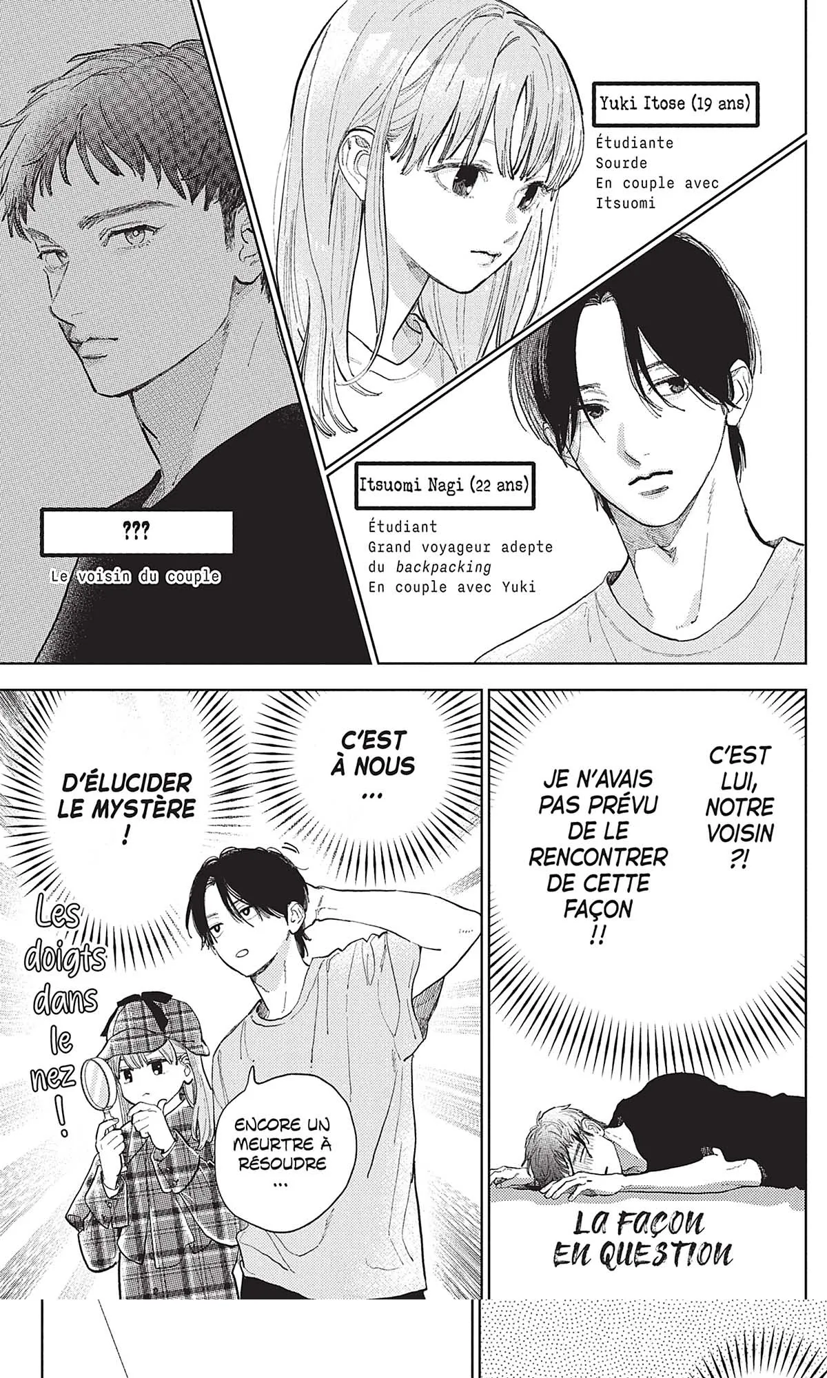 Read A sign of affection FR Manga Online