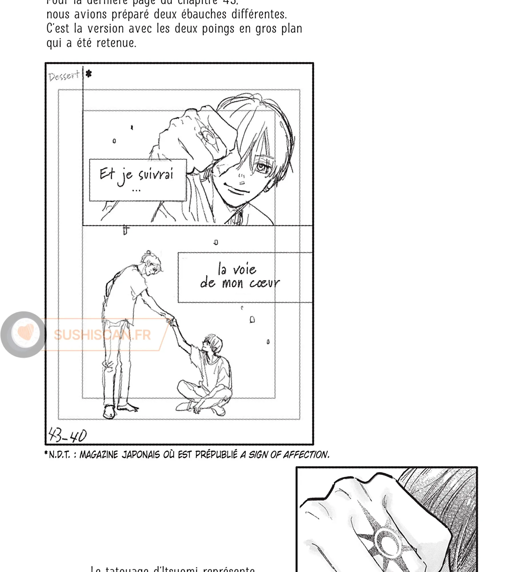 Read A sign of affection FR Manga Online