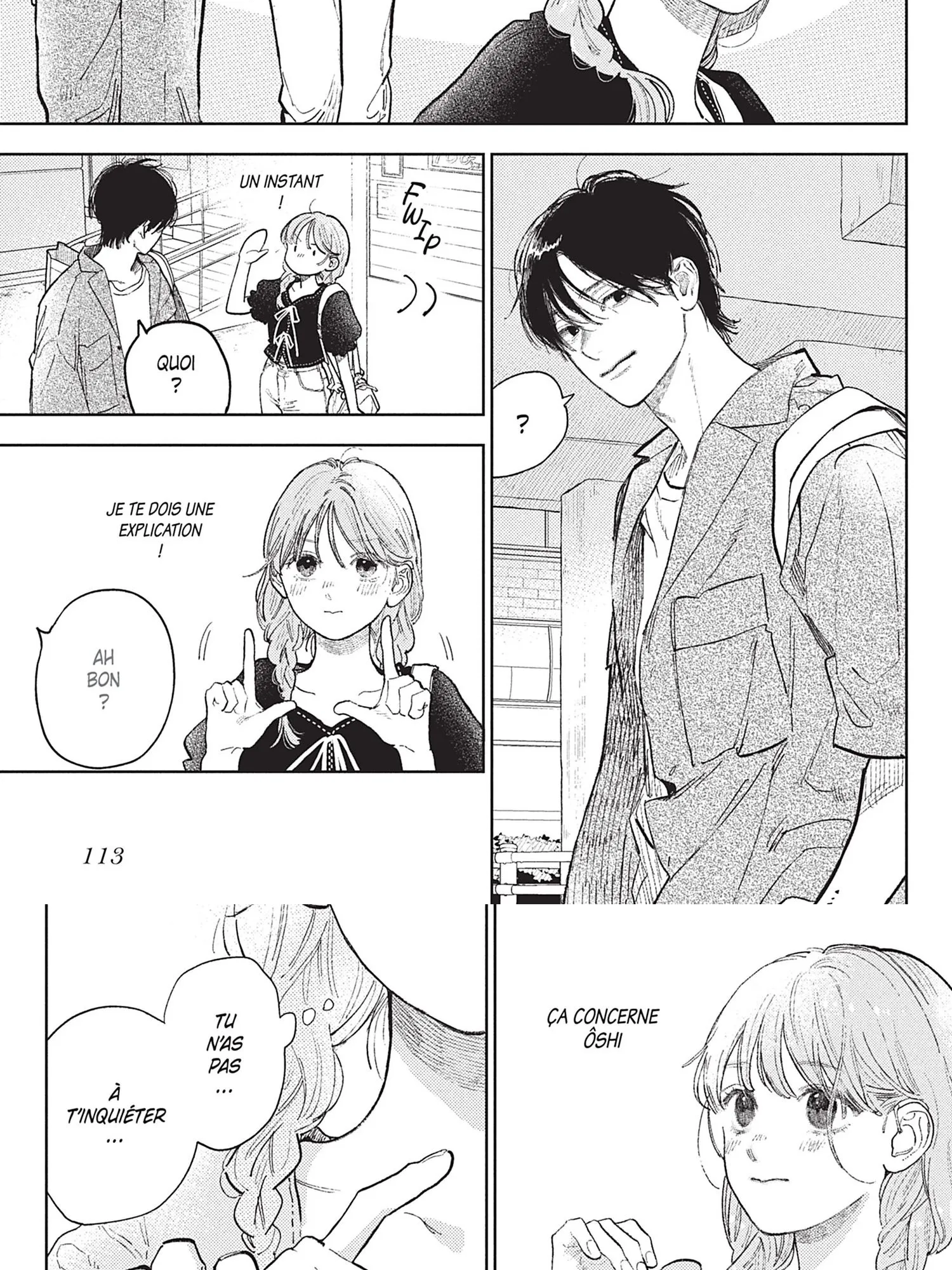 Read A sign of affection FR Manga Online