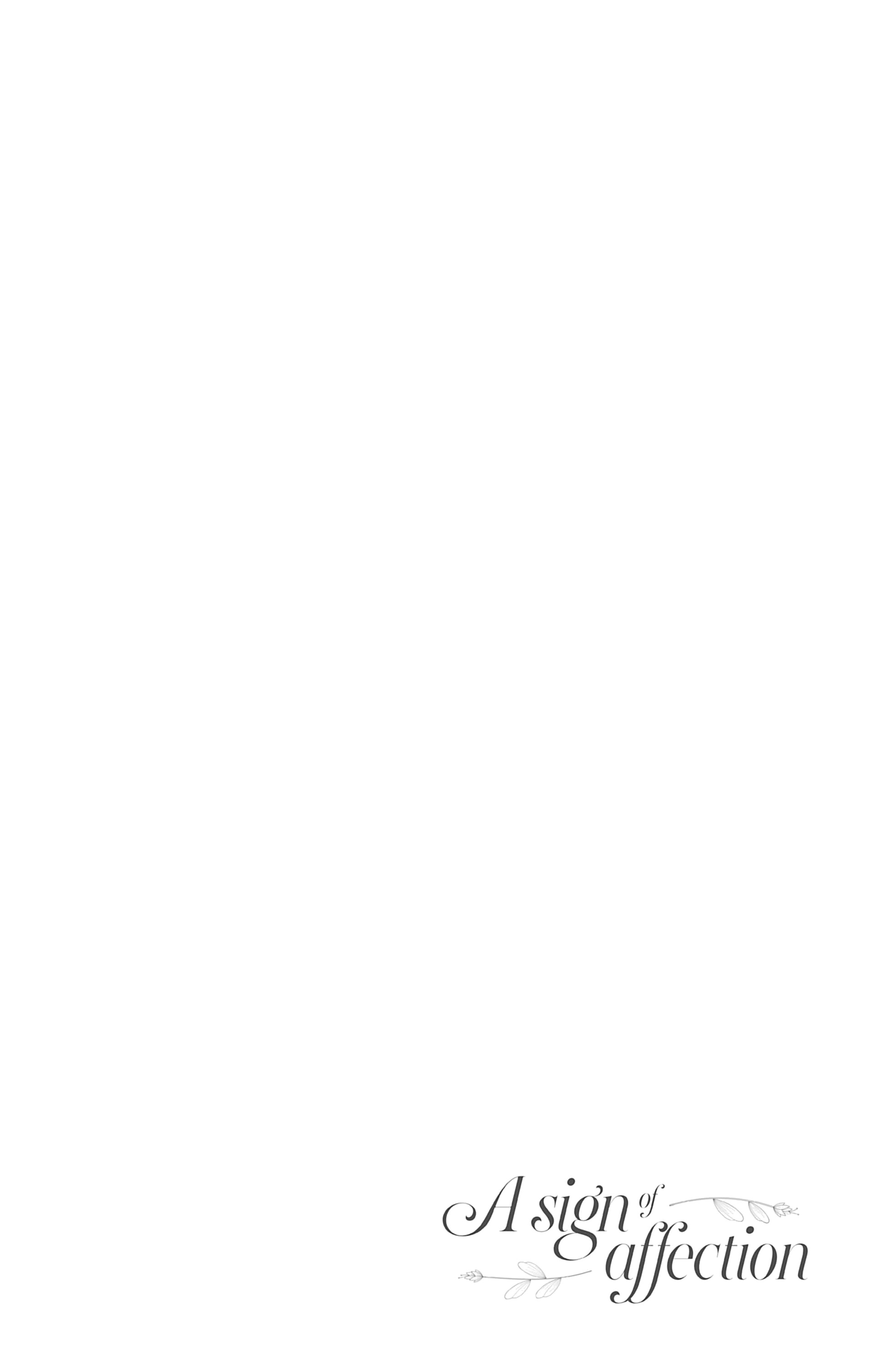 Read A sign of affection FR Manga Online