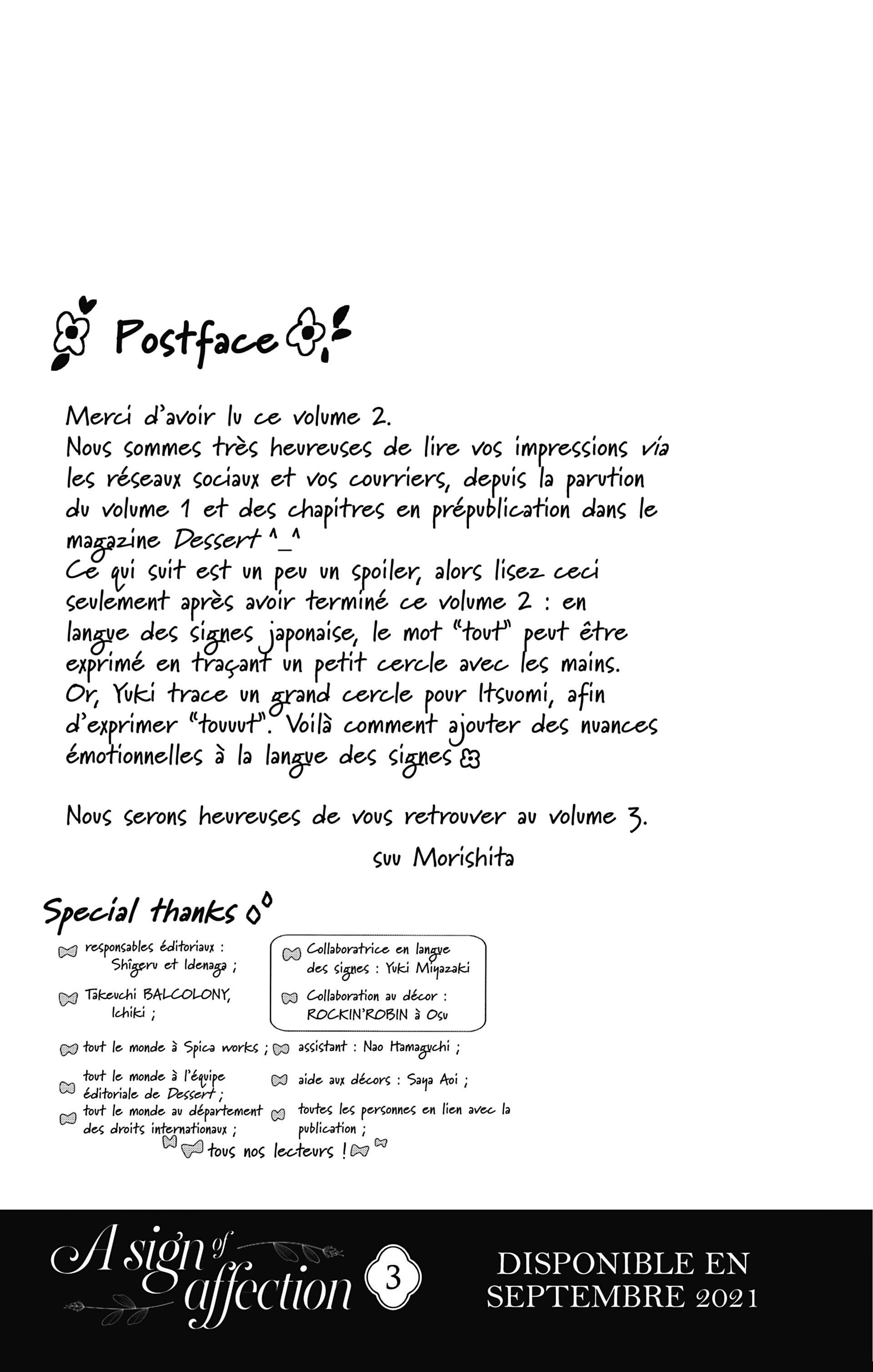 Read A sign of affection FR Manga Online