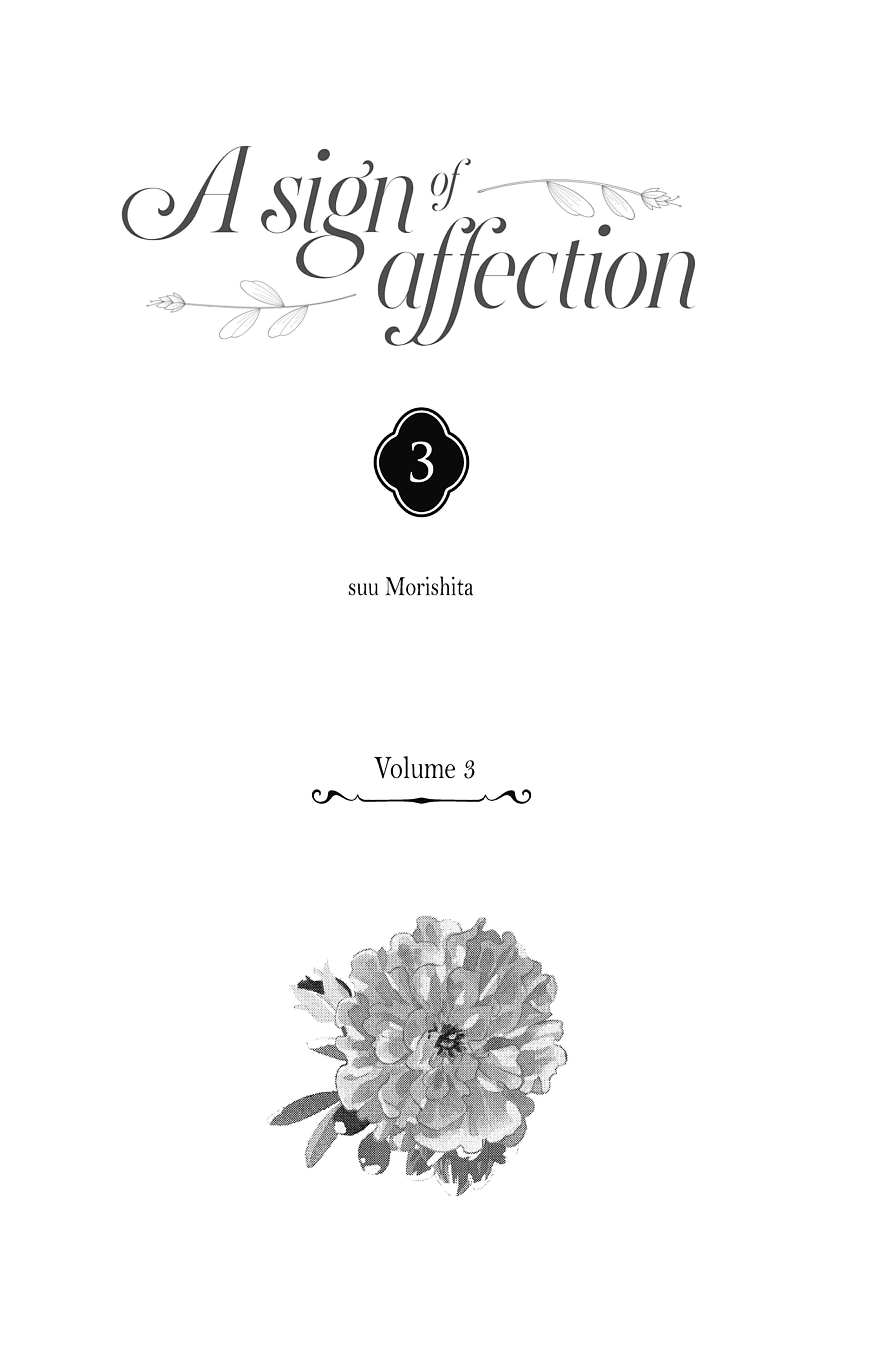 Read A sign of affection FR Manga Online