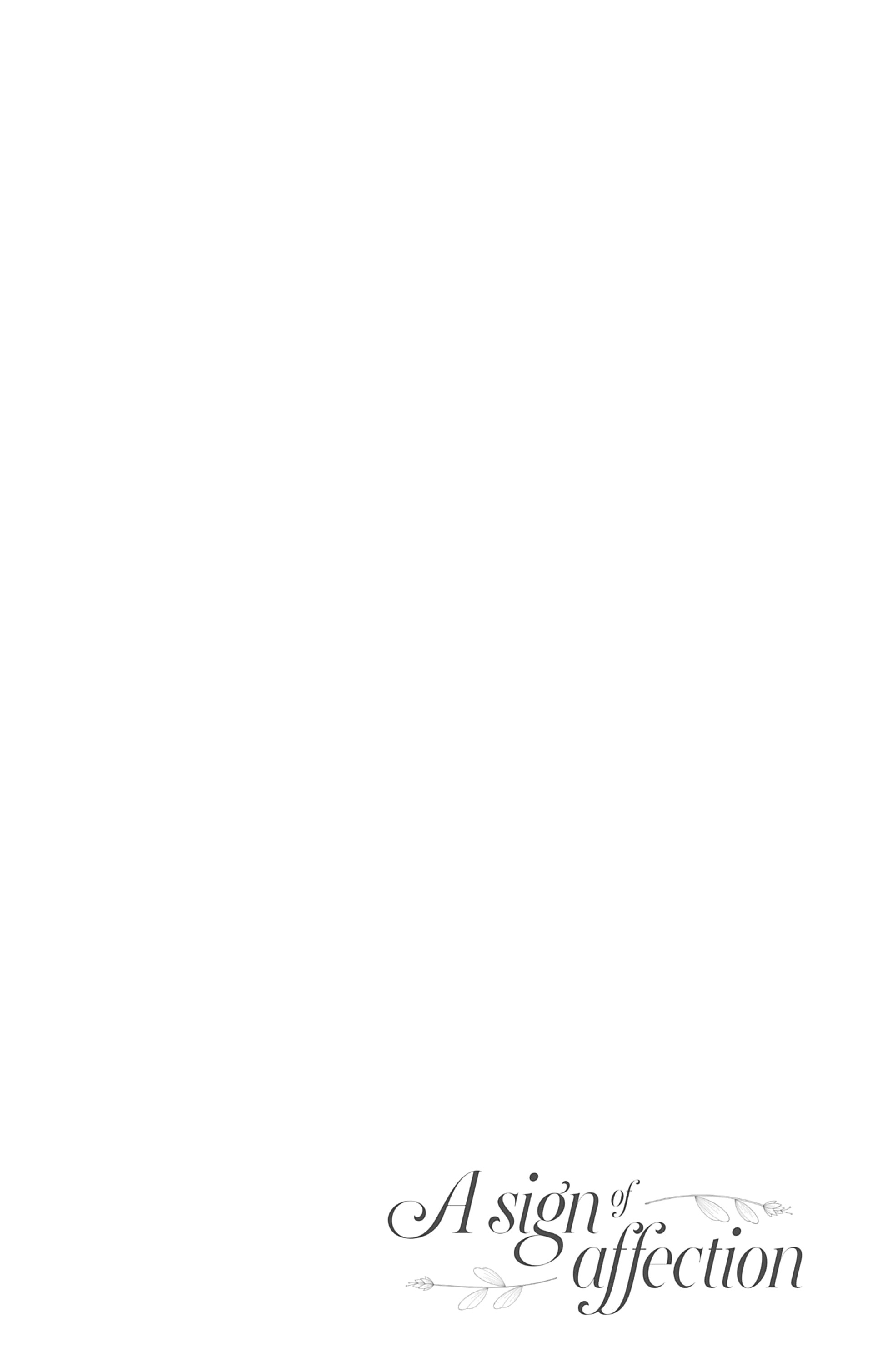 Read A sign of affection FR Manga Online