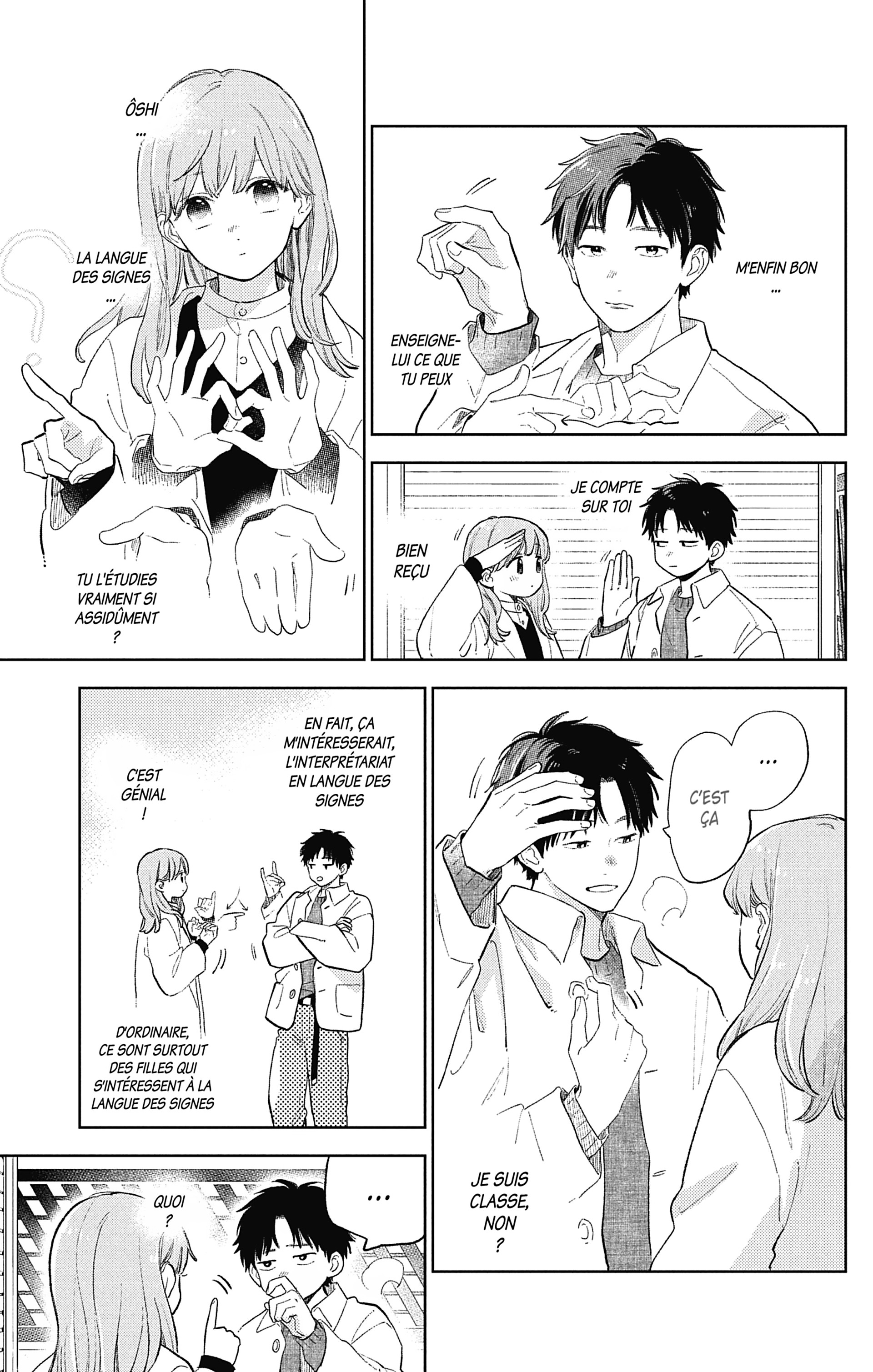 Read A sign of affection FR Manga Online