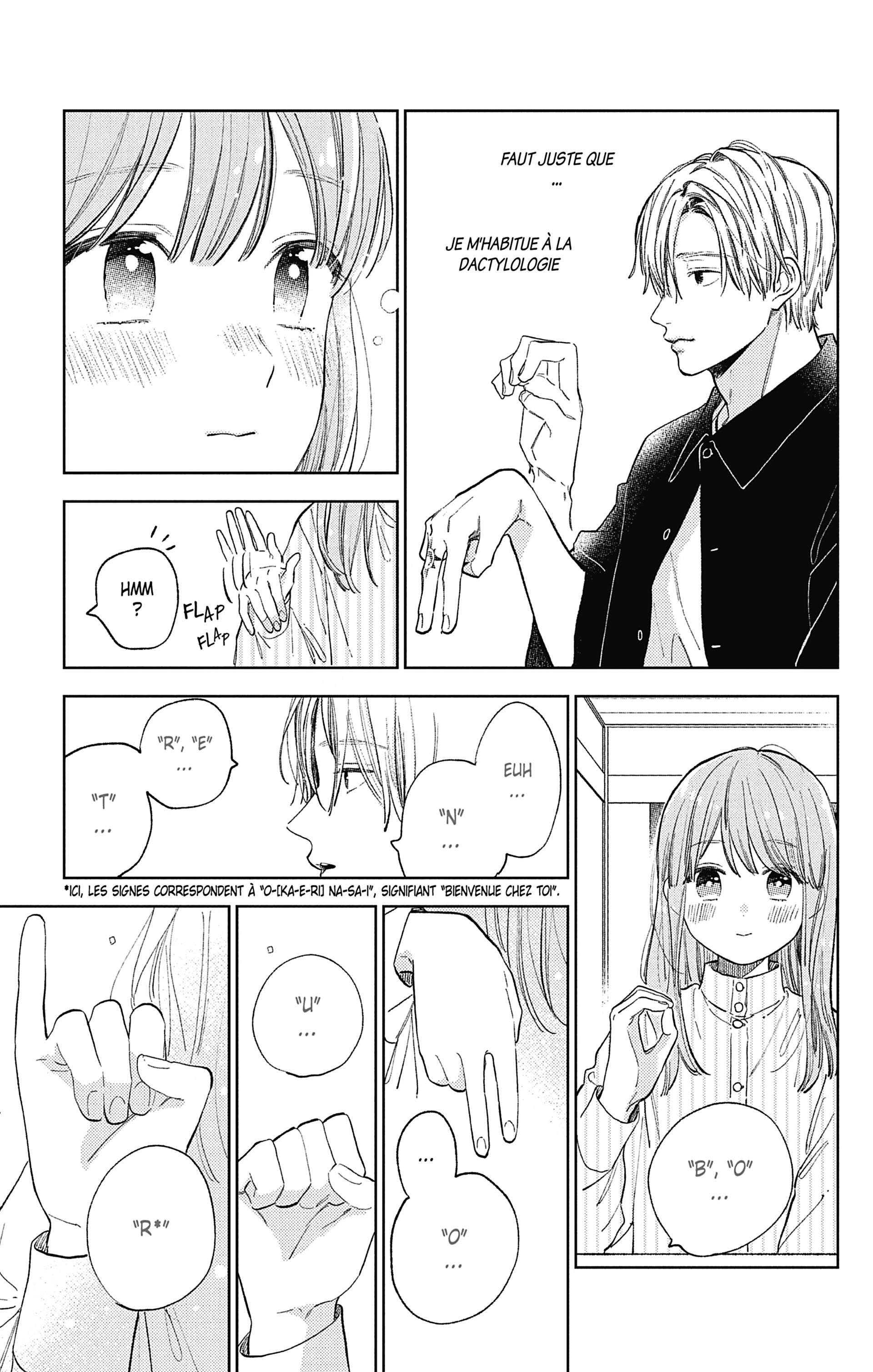 Read A sign of affection FR Manga Online