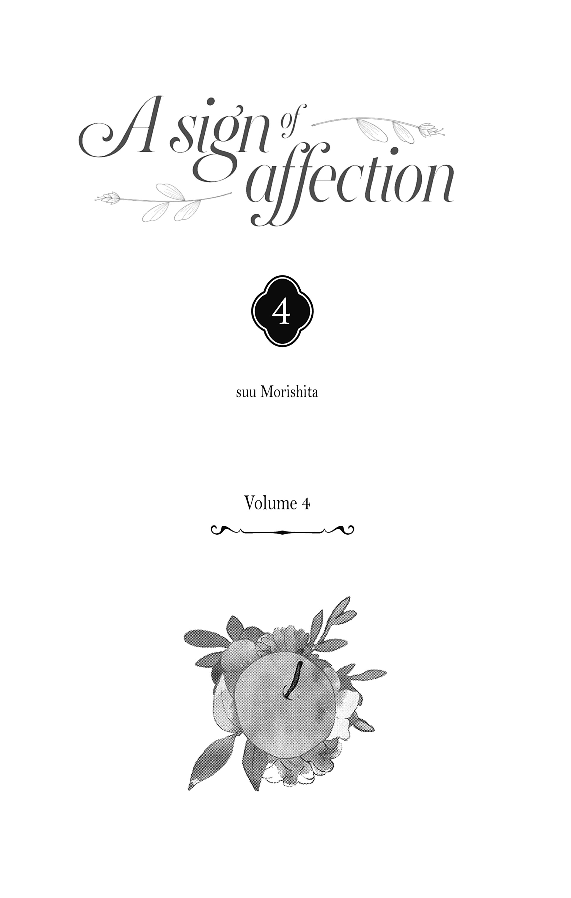 Read A sign of affection FR Manga Online