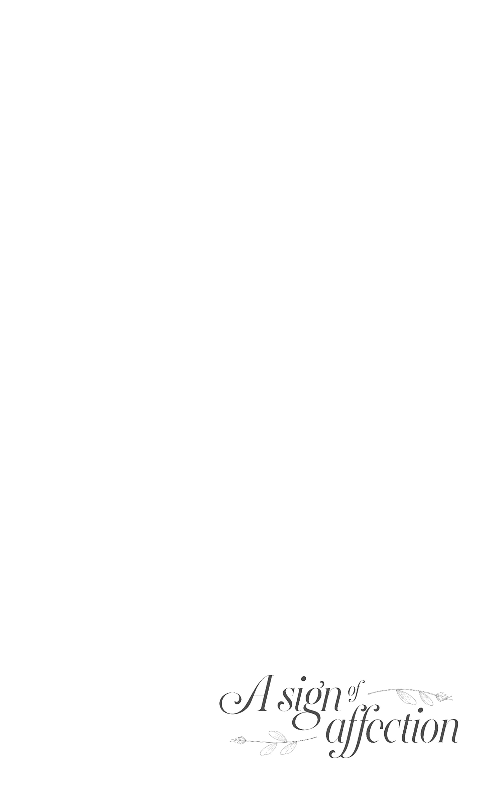 Read A sign of affection FR Manga Online