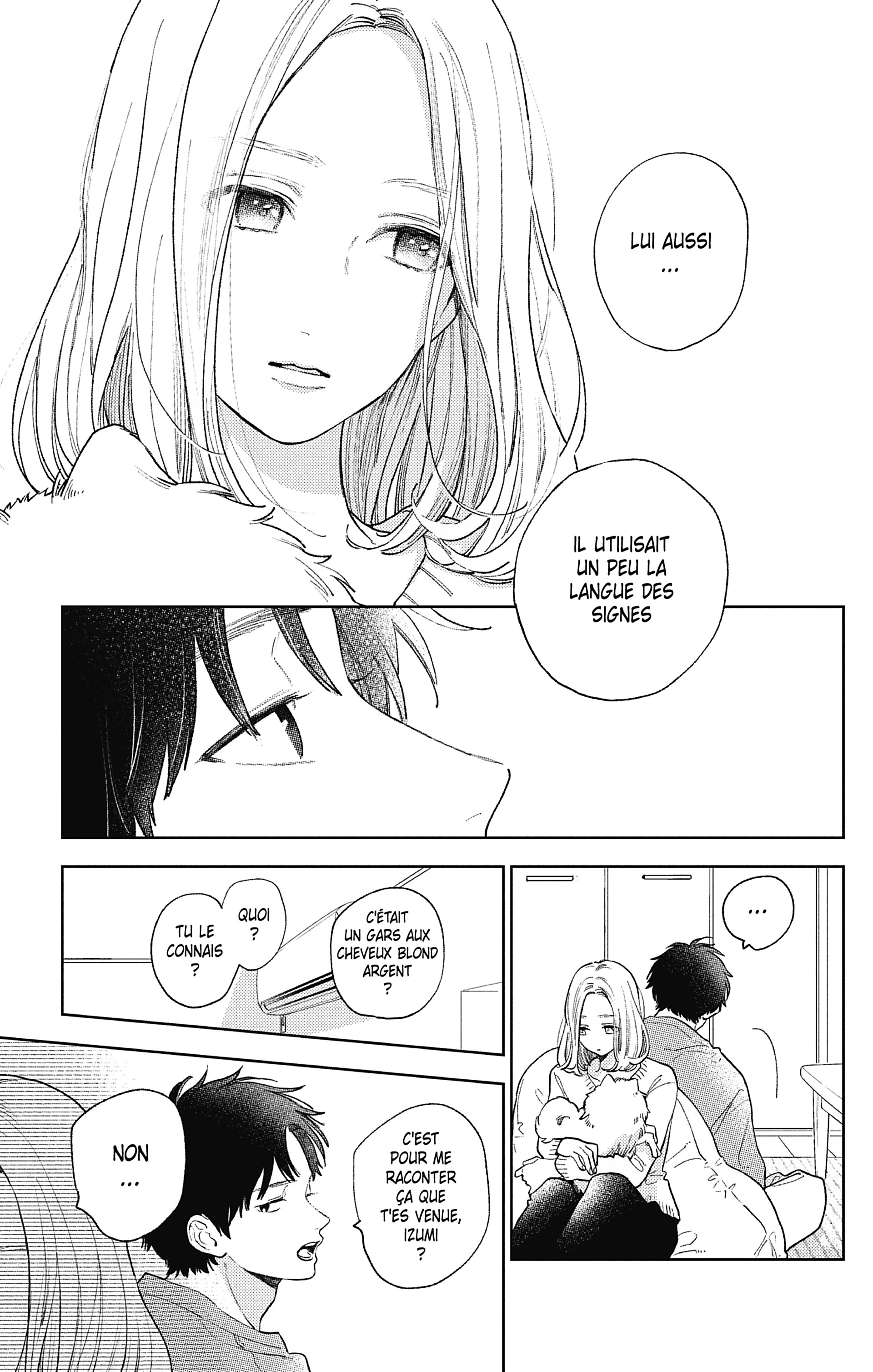 Read A sign of affection FR Manga Online