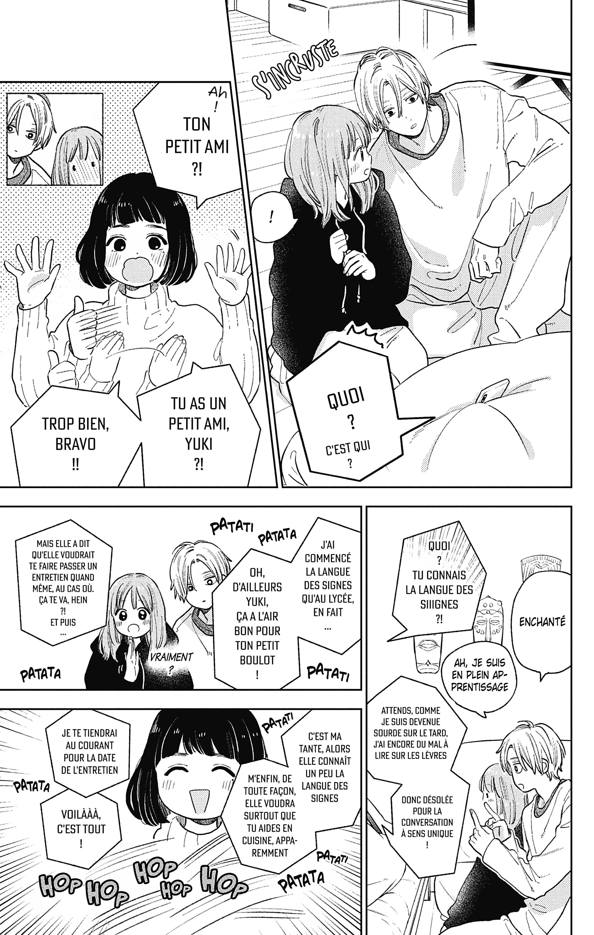 Read A sign of affection FR Manga Online