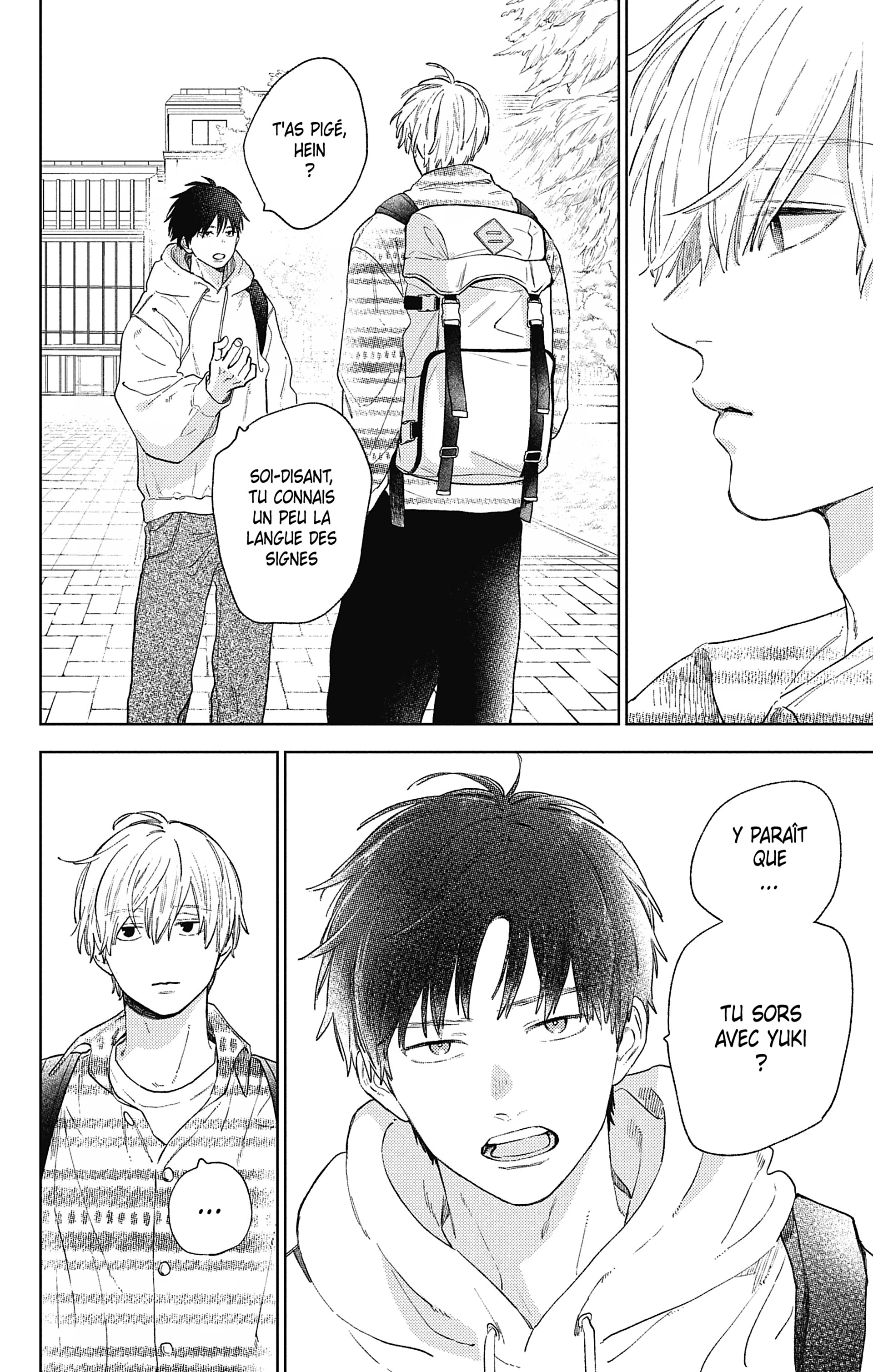 Read A sign of affection FR Manga Online