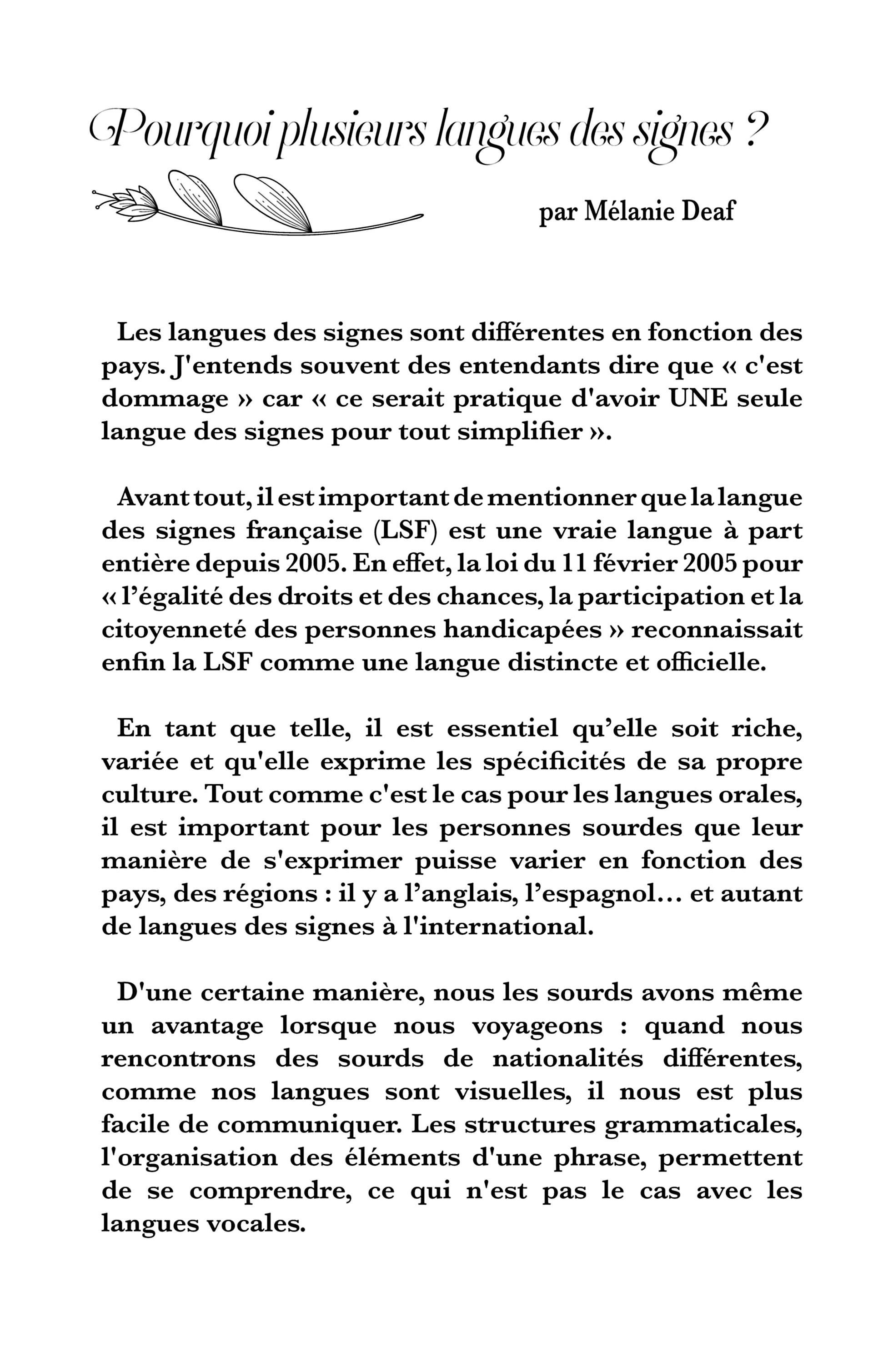 Read A sign of affection FR Manga Online