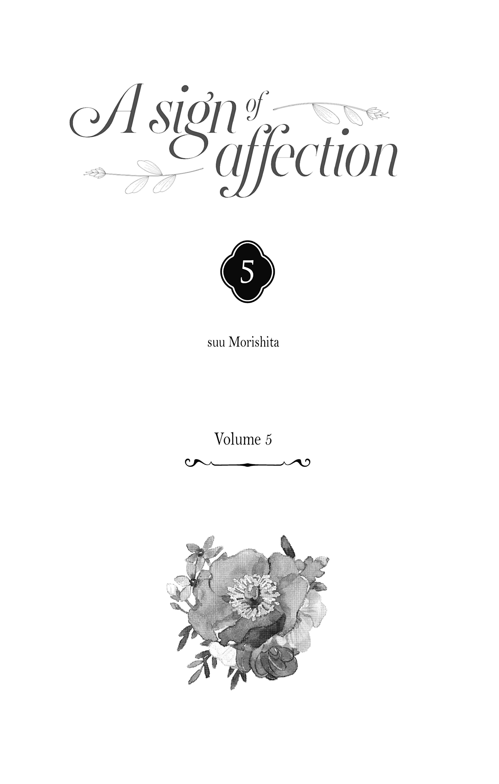 Read A sign of affection FR Manga Online