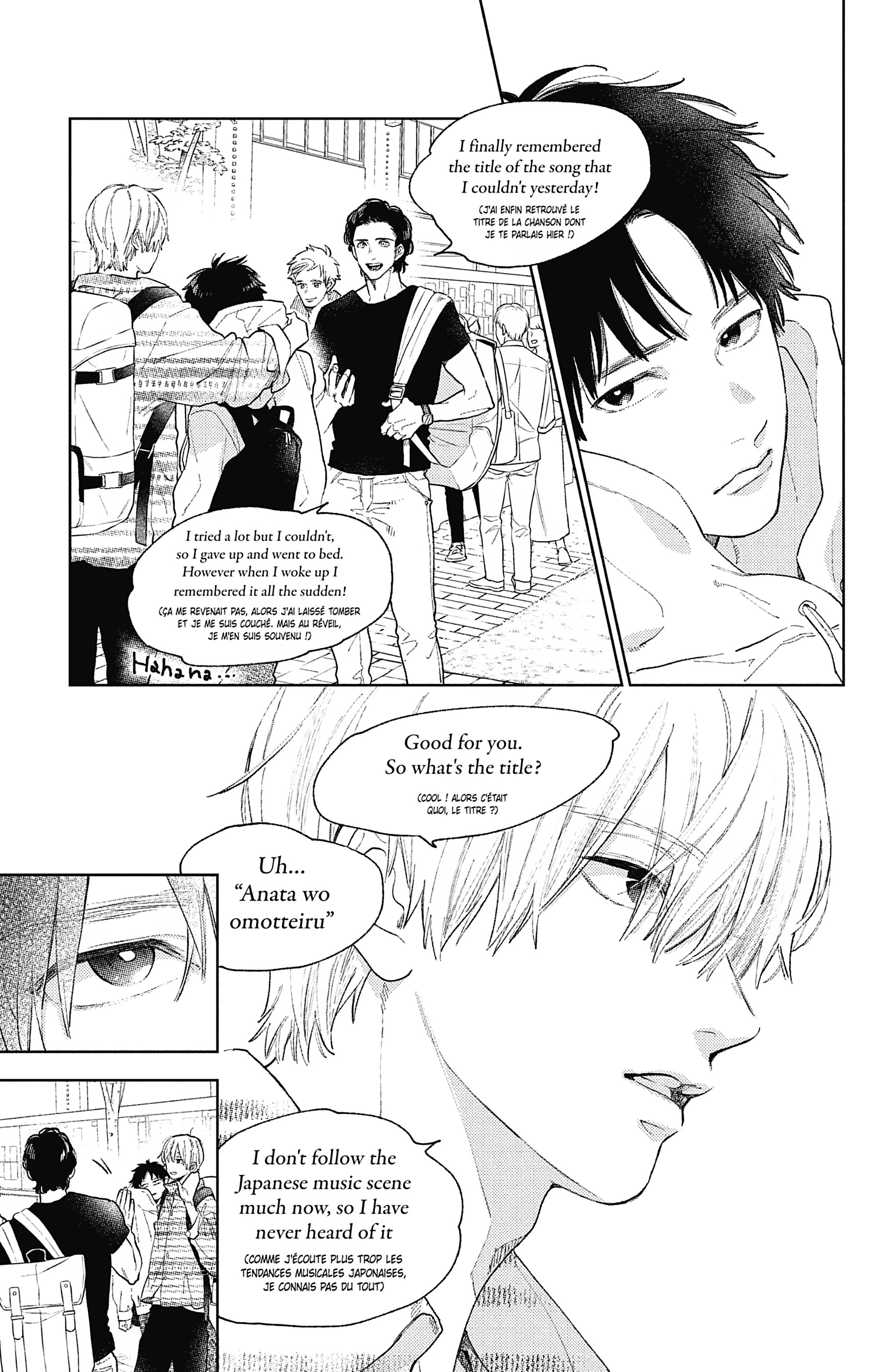 Read A sign of affection FR Manga Online