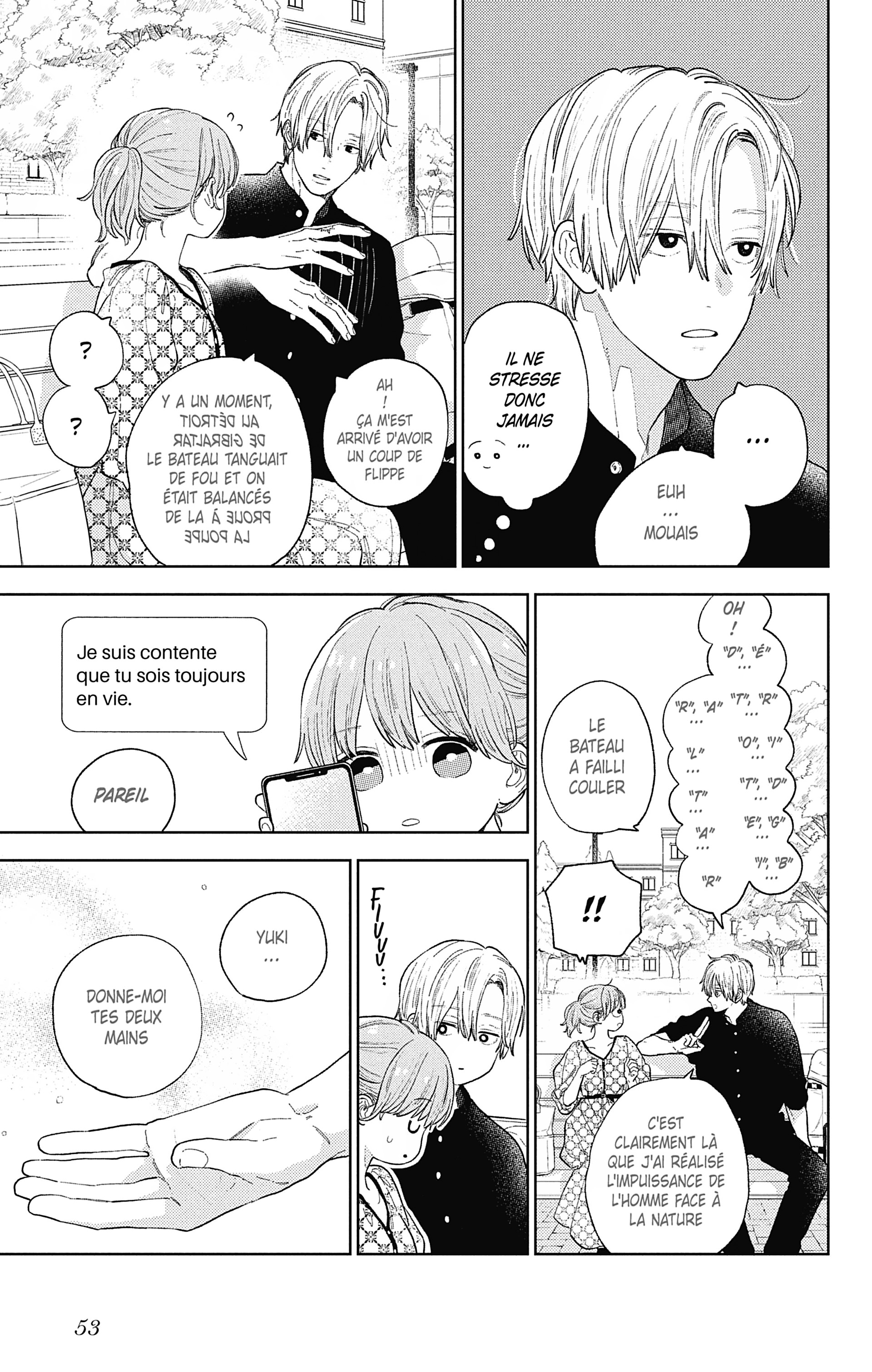 Read A sign of affection FR Manga Online