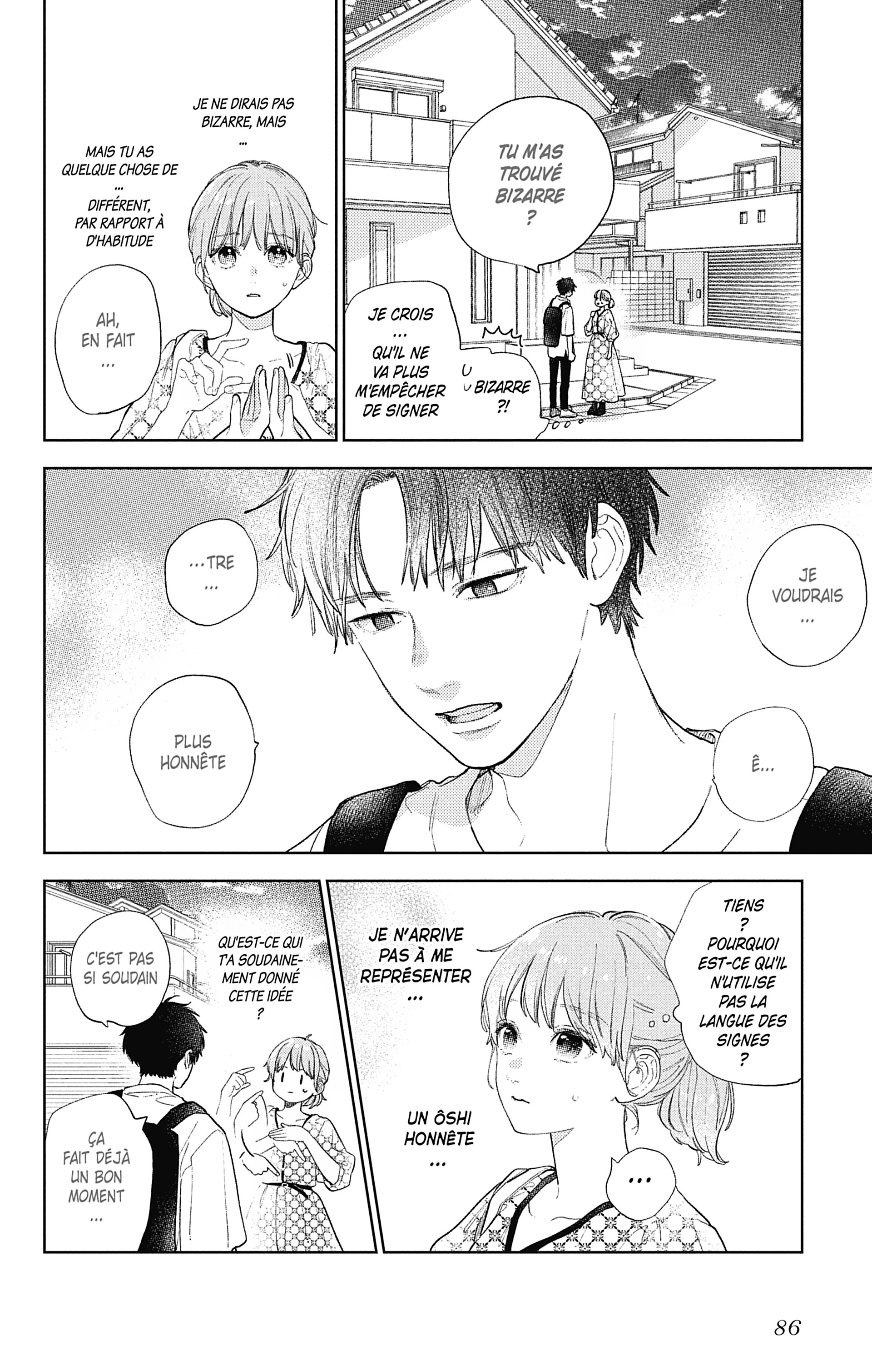 Read A sign of affection FR Manga Online