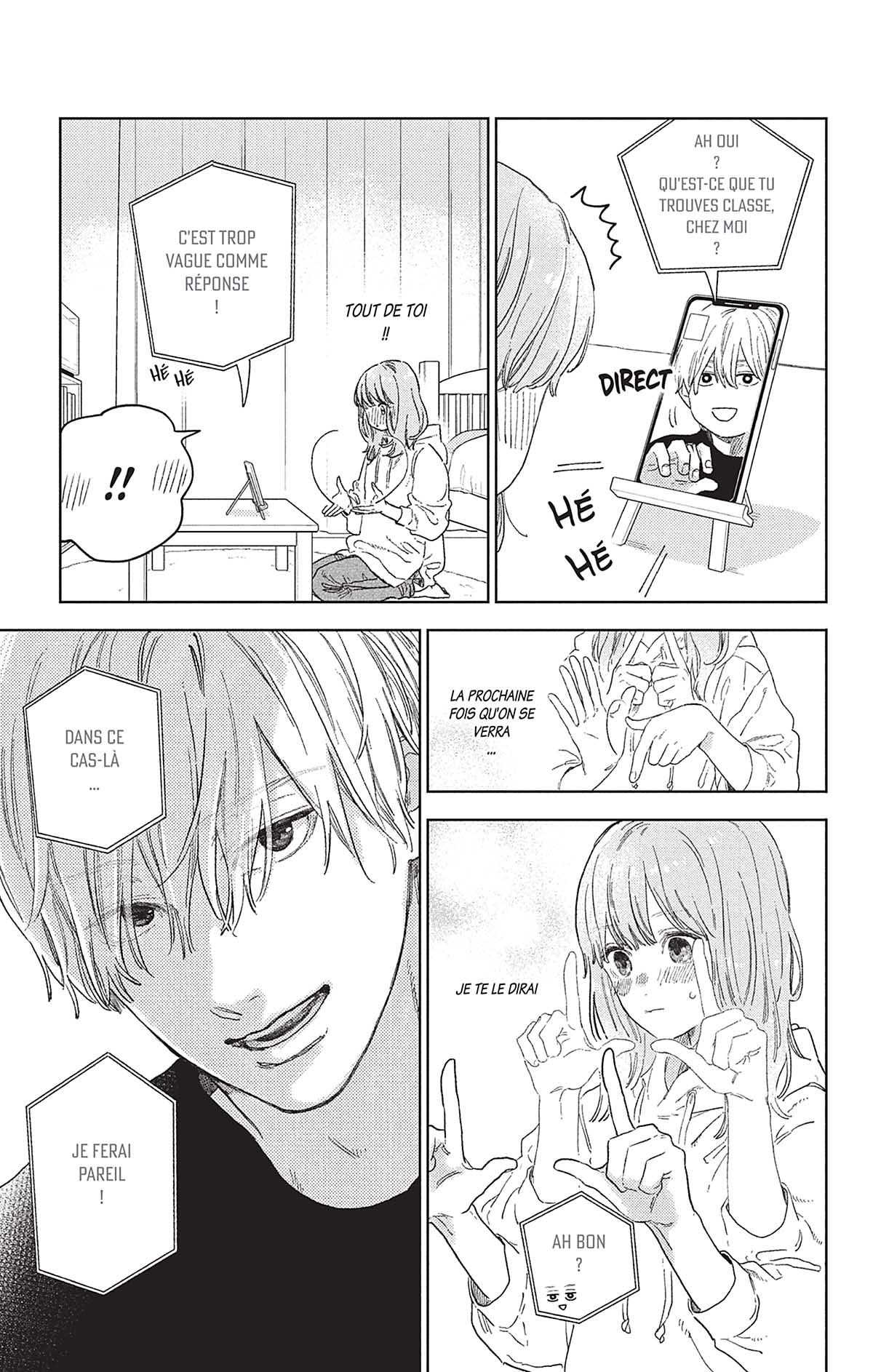 Read A sign of affection FR Manga Online