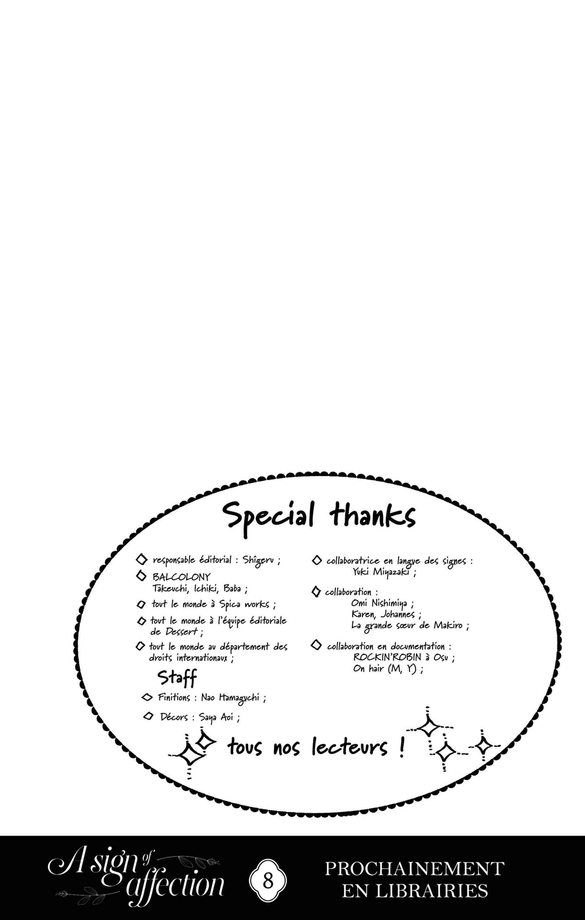 Read A sign of affection FR Manga Online